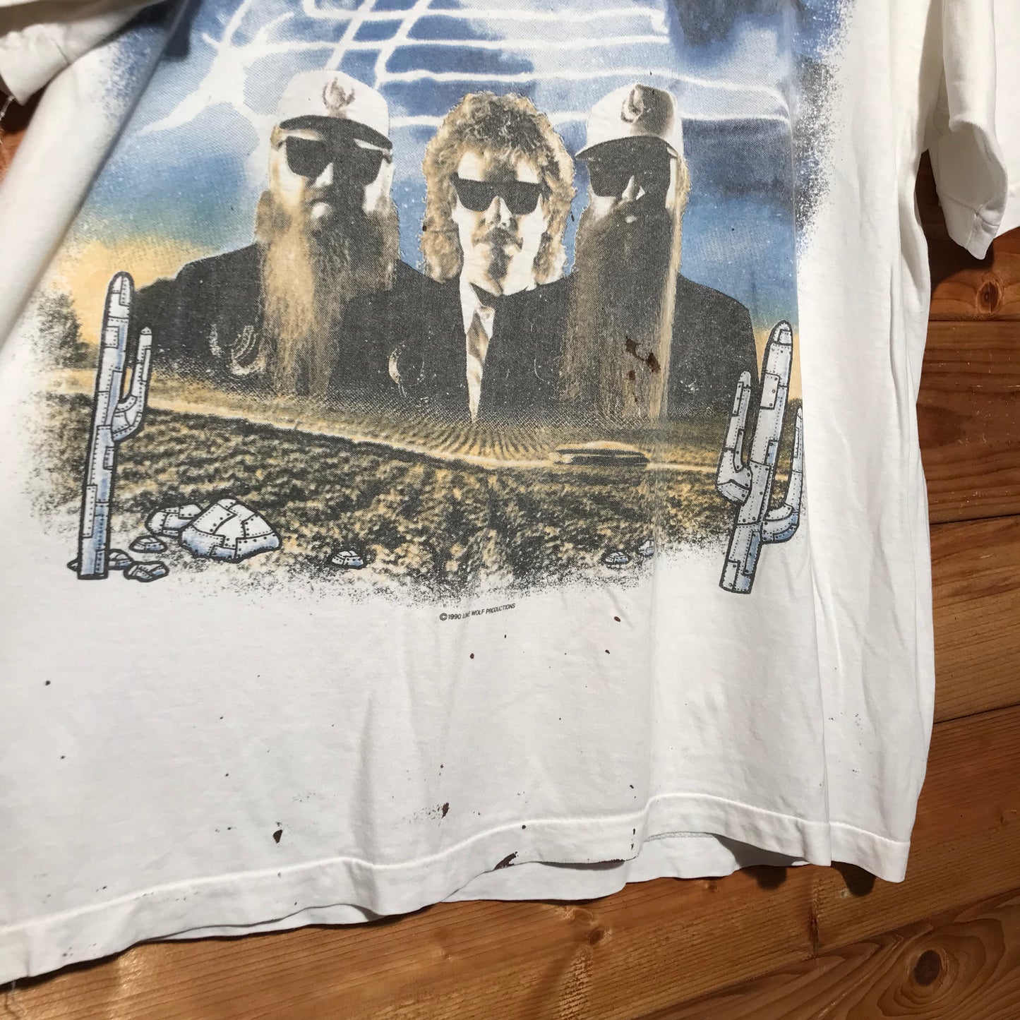 1991 ZZ Top Recycler tour t shirt