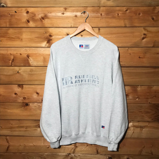 90s Russell Athletic Tonal Spellout sweatshirt