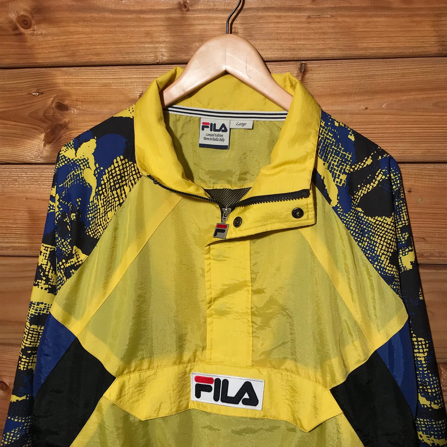 Fila Kronplatz half zip windbreaker jacket