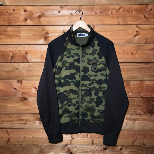 Bape, A Bathing Ape Army Camo track jacket