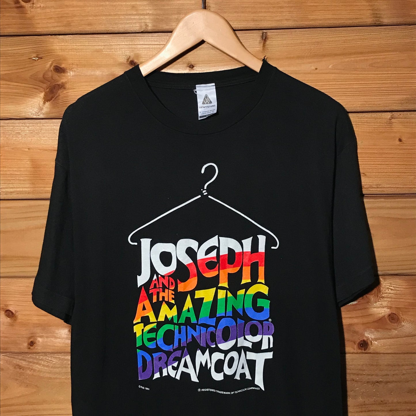 1991 Joseph & Amazing Technicolor Dreamcoat t shirt