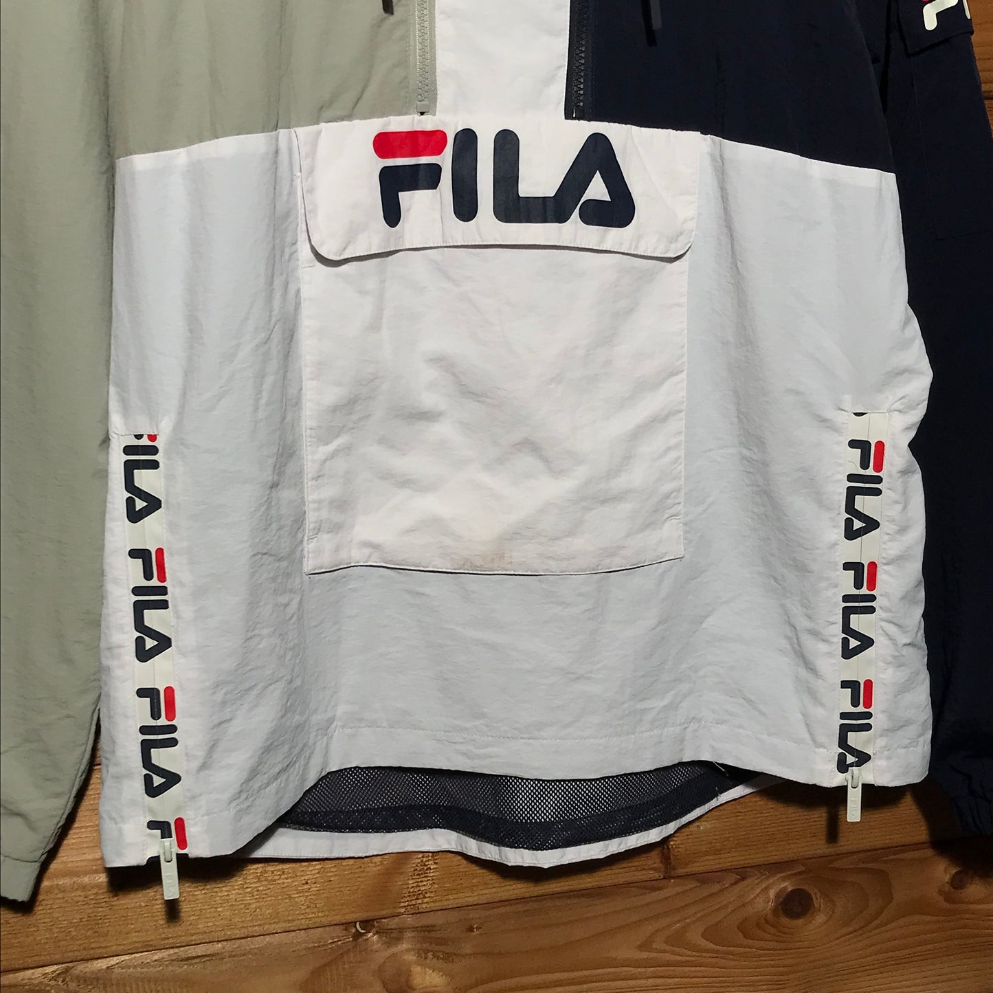 Fila Archive Revival half zip windbreaker jacket