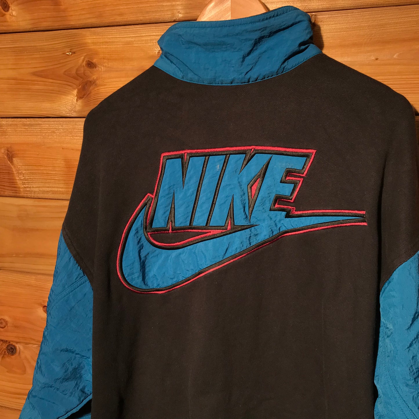 90s Nike Swoosh and Spellout bomber jacket