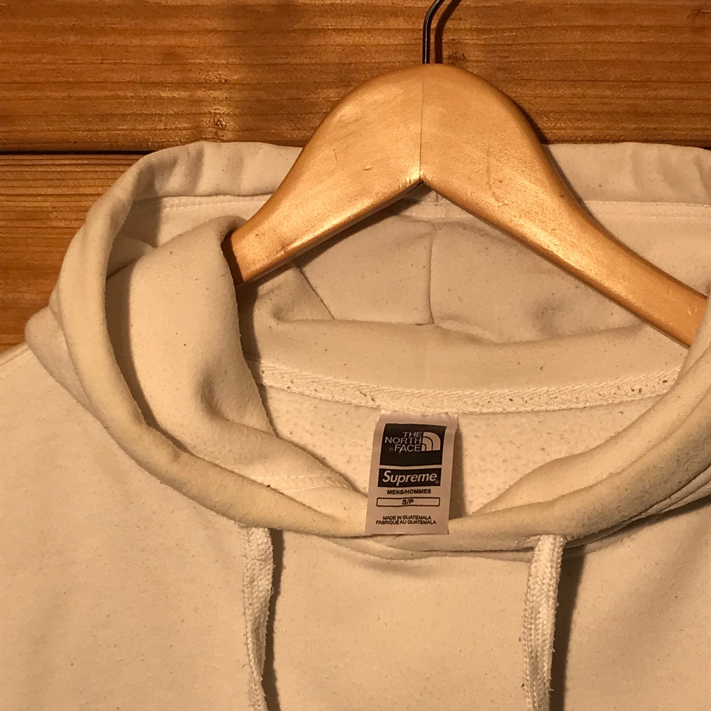 Supreme x The North Face Metallic hoodie