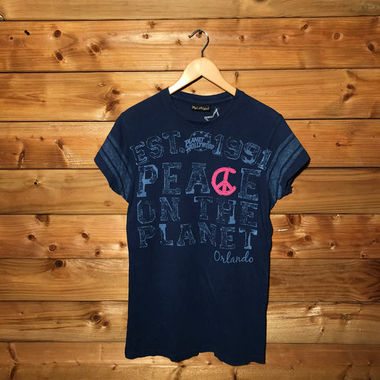 Planet Hollywood World Peace t shirt