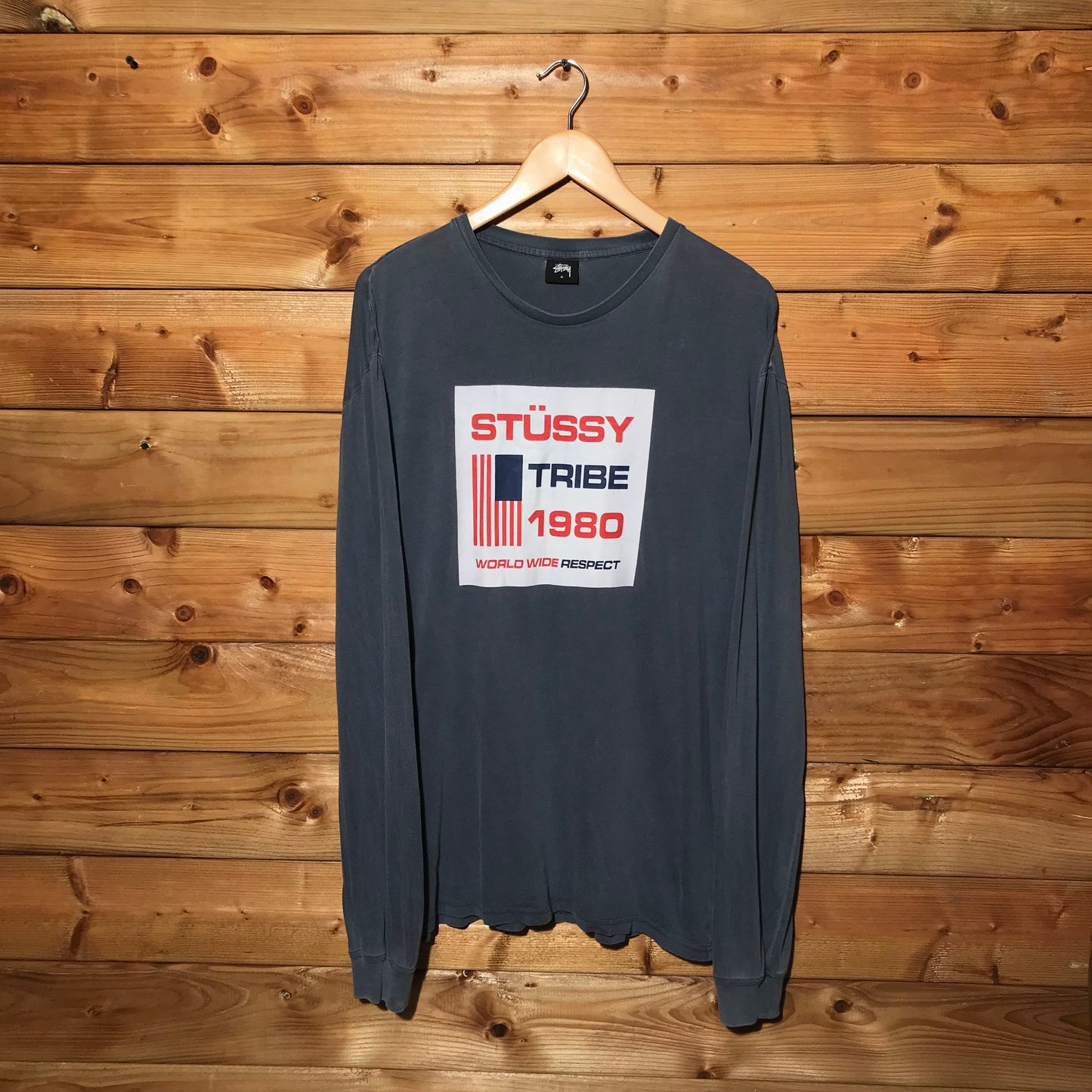 Stüssy Tribe Polo Sport Rip long sleeve t shirt