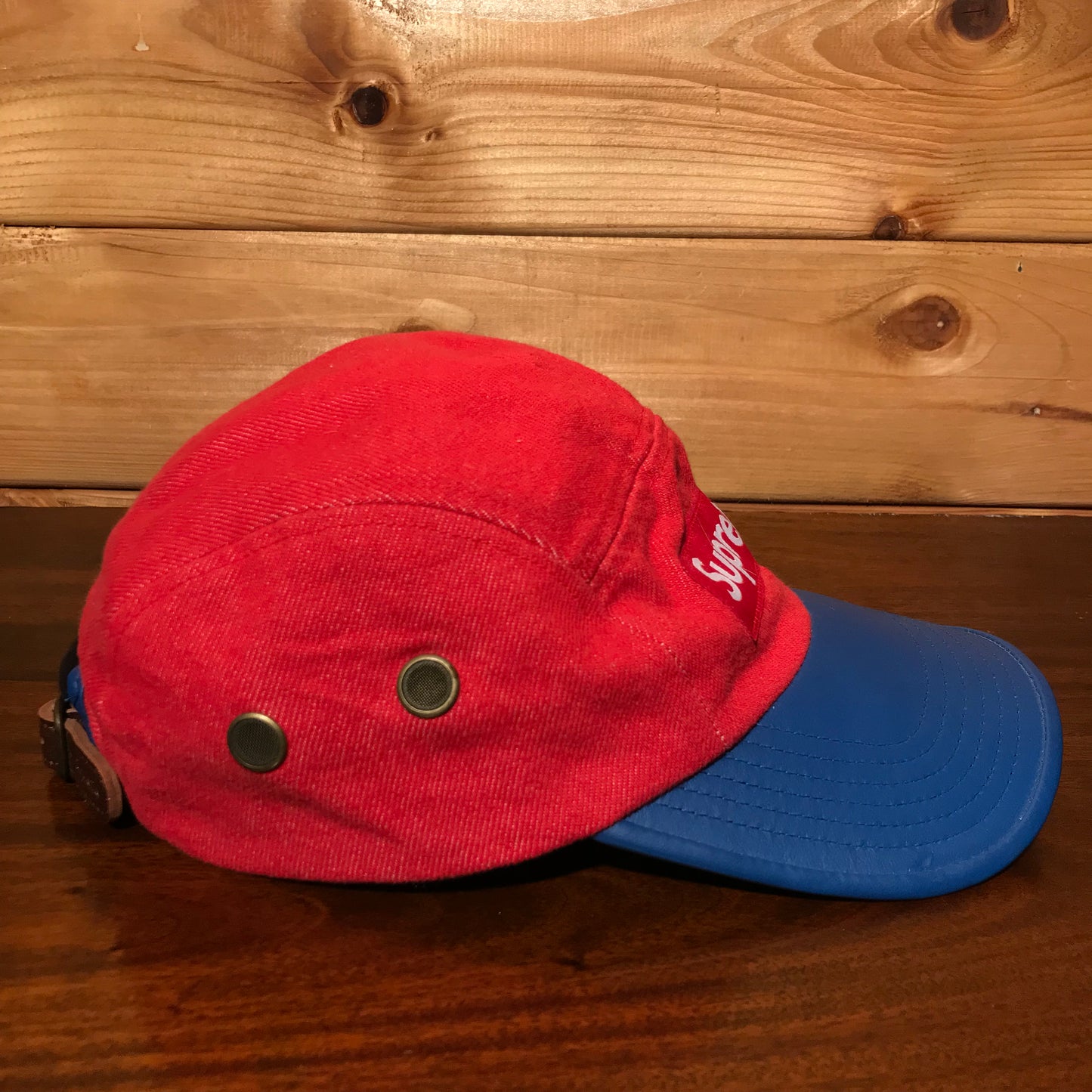 Supreme Two Tone Denim camp cap