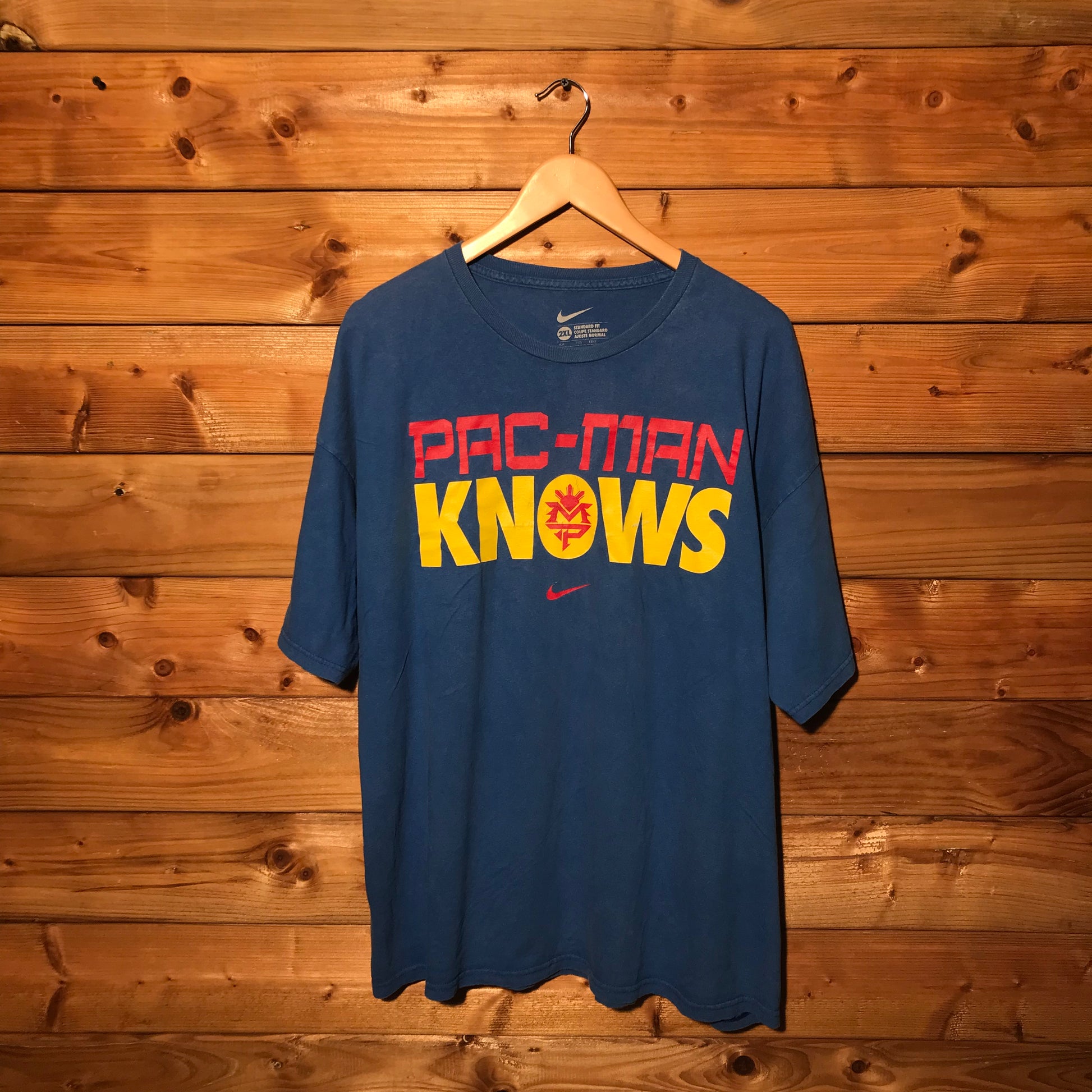 Nike Manny Pacquiao Pac Man Knows t shirt HeresWear