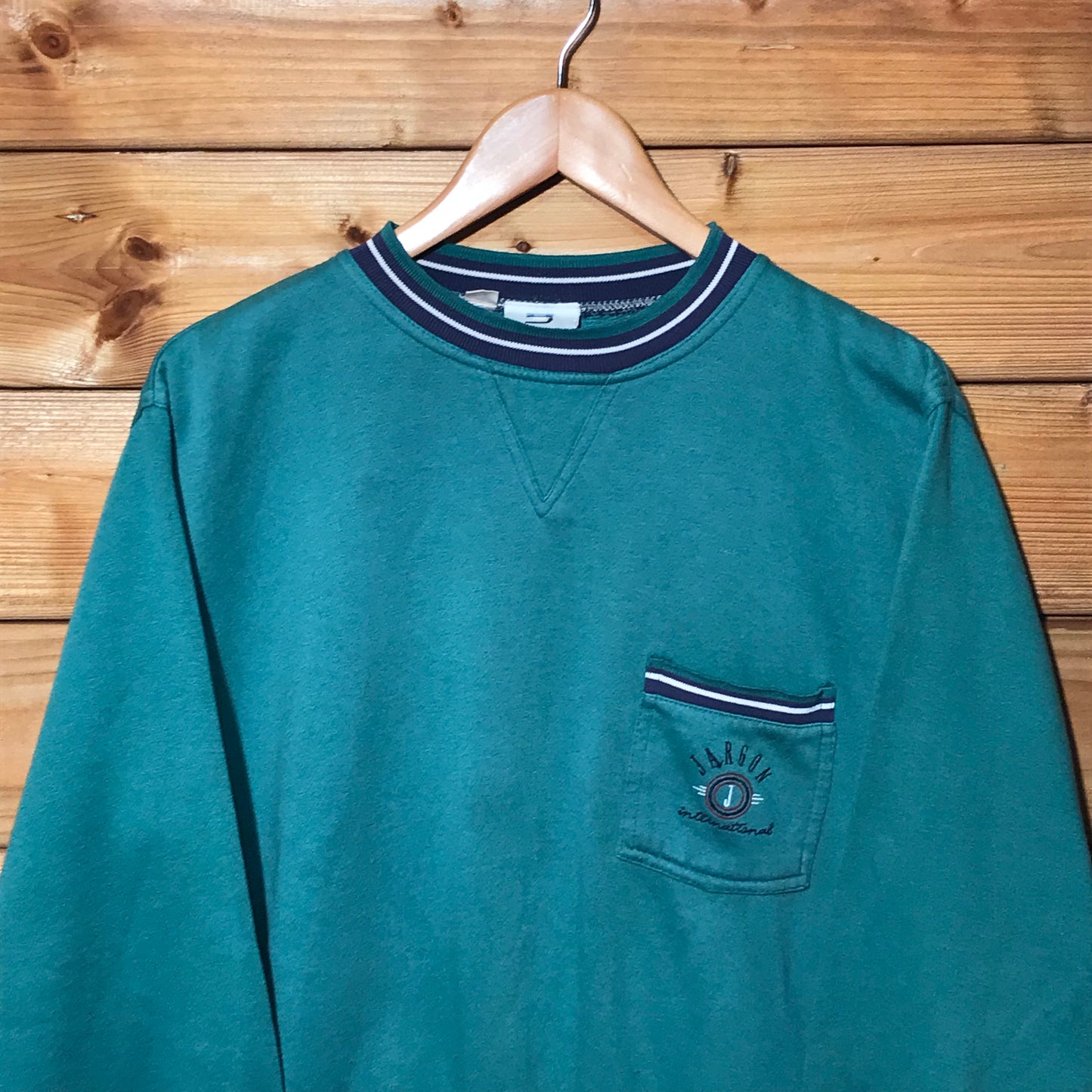 90s Jargon International pocket sweatshirt