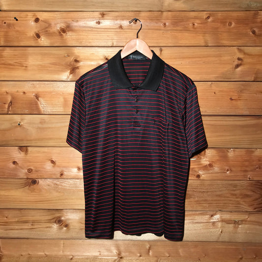 Yves Saint Laurent striped polo t shirt