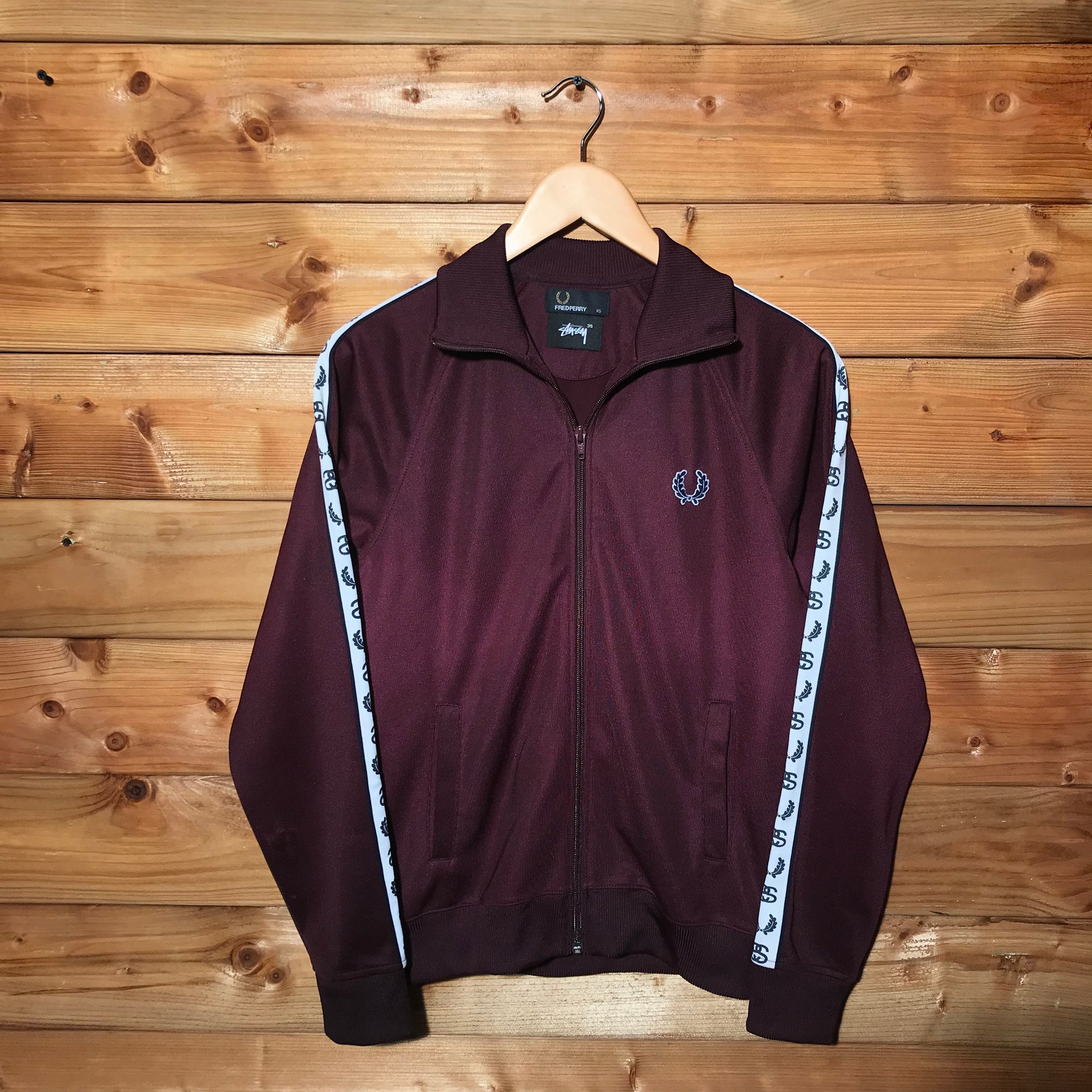 2015 Stüssy x Fred Perry track jacket – HeresWear 2015 Stüssy x Fred Perry track jacket – HeresWear