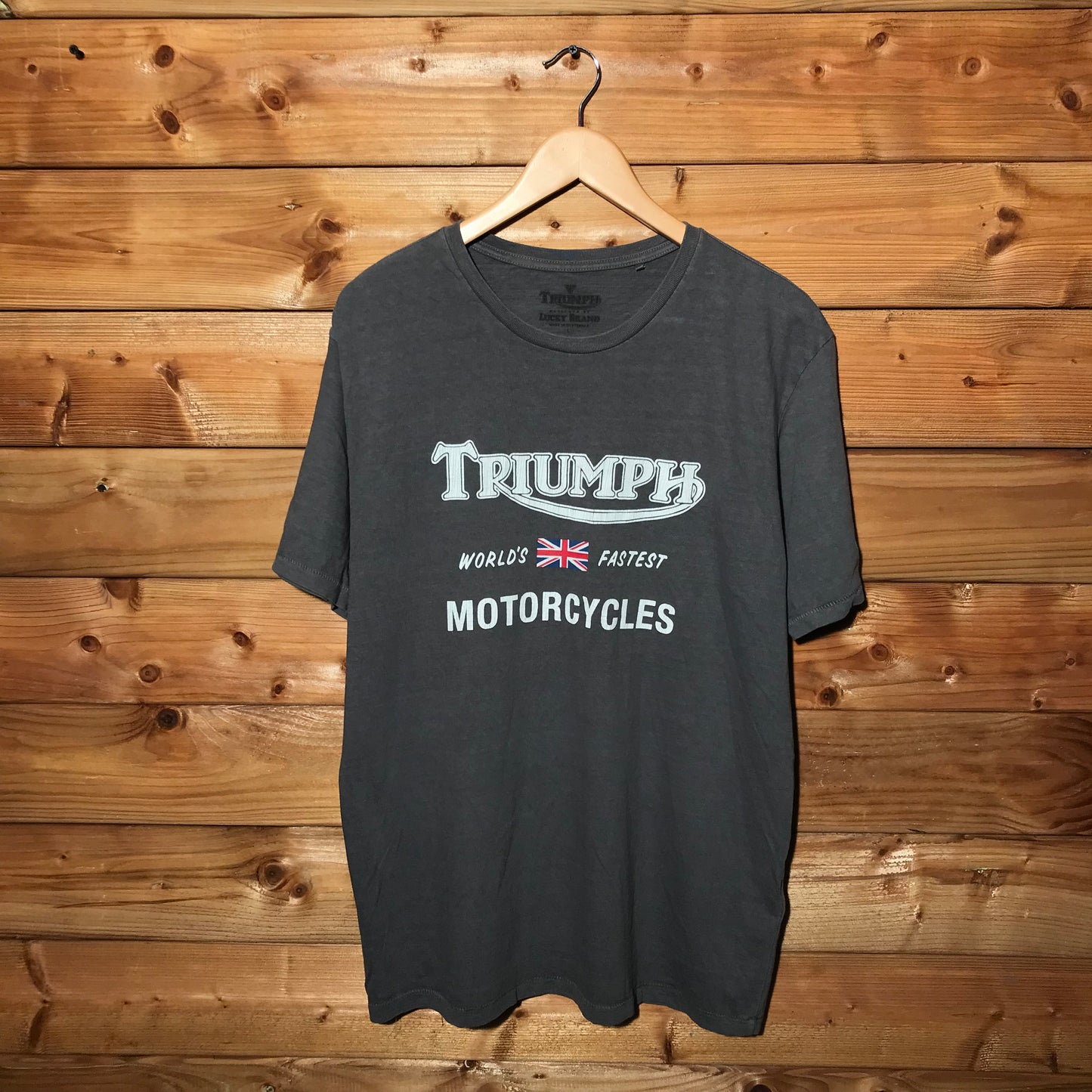 Triumph Motorcycles Spellout t shirt