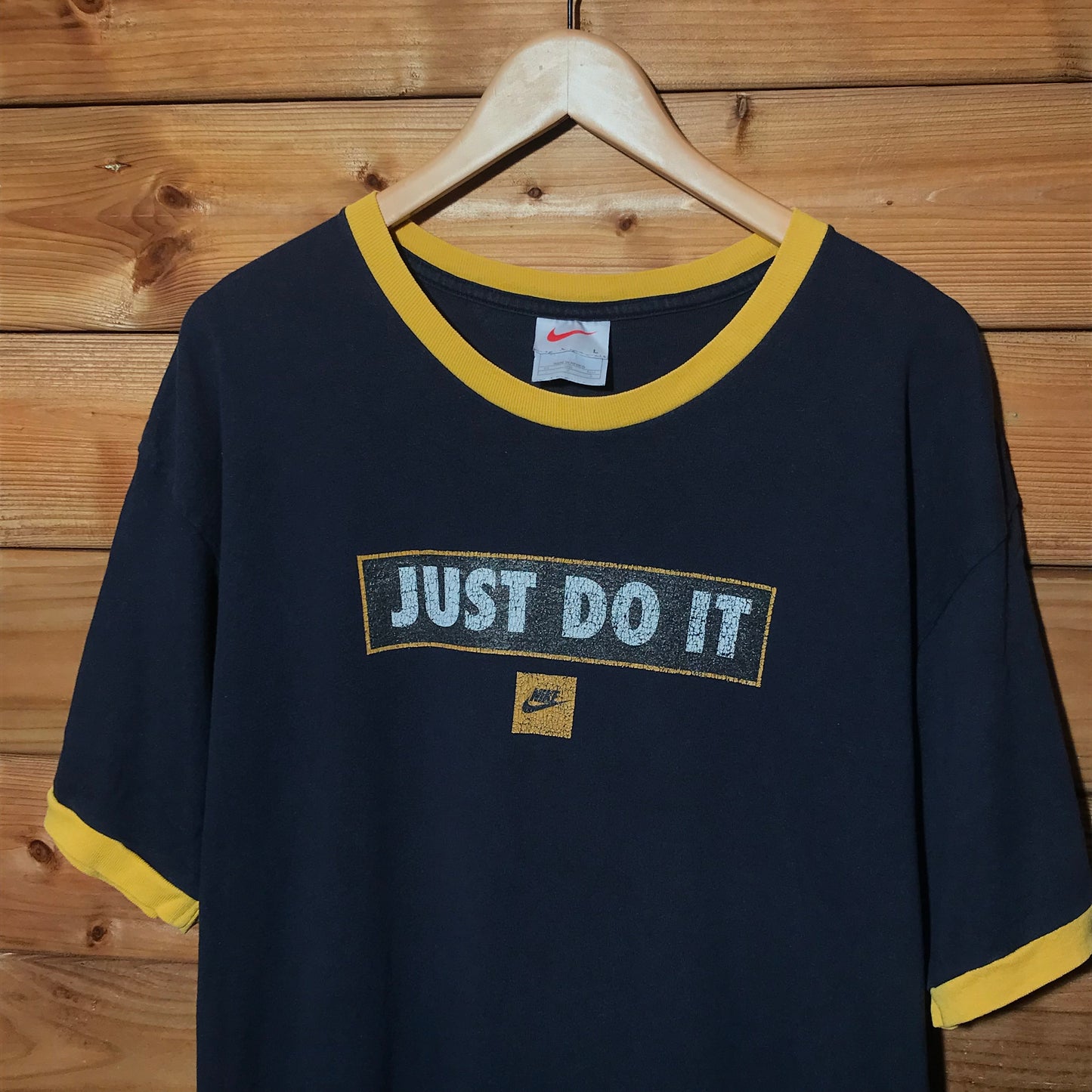 Nike Slogan Ringer t shirt