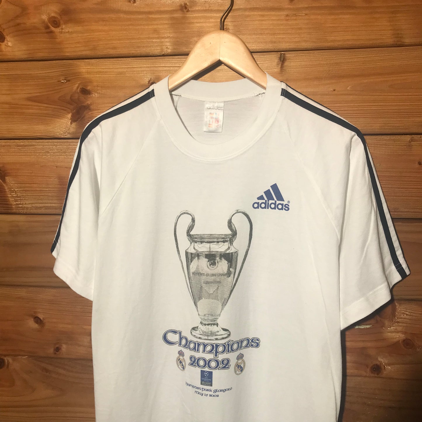 2002 Adidas Real Madrid Champions League t shirt