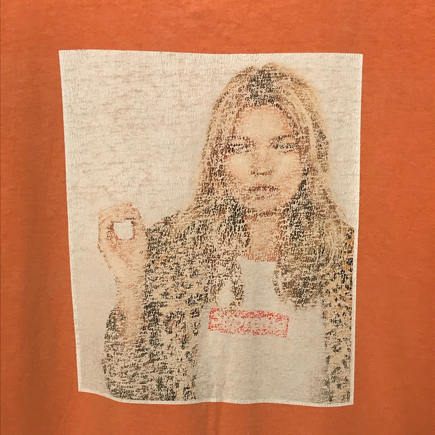 Supreme Kate Moss photo t shirt