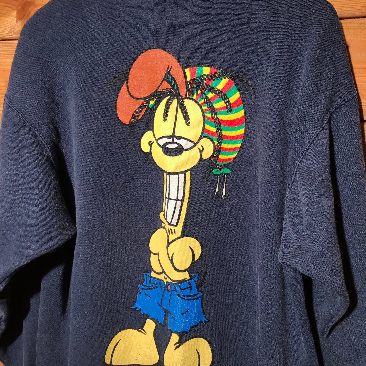 1978 Garfield and Odie Rasta sweatshirt