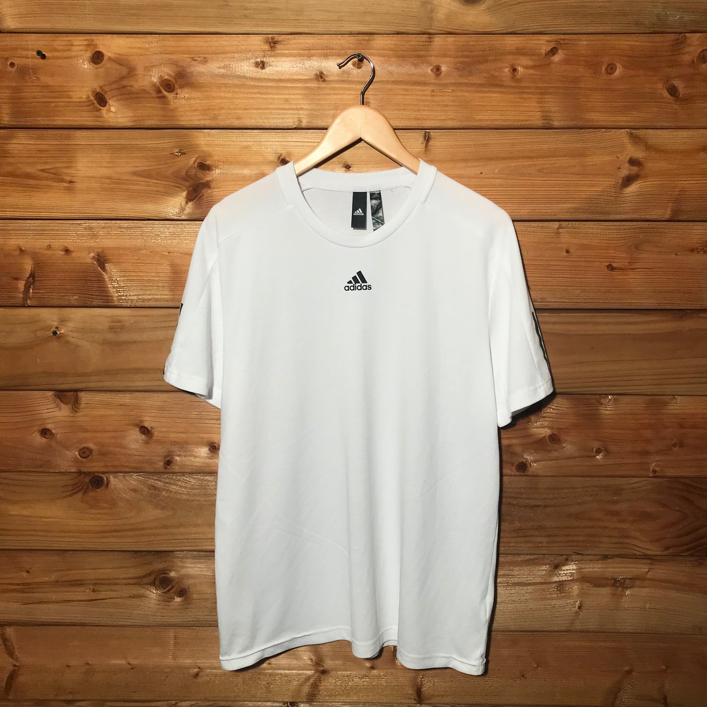 Adidas Striped essentials t shirt