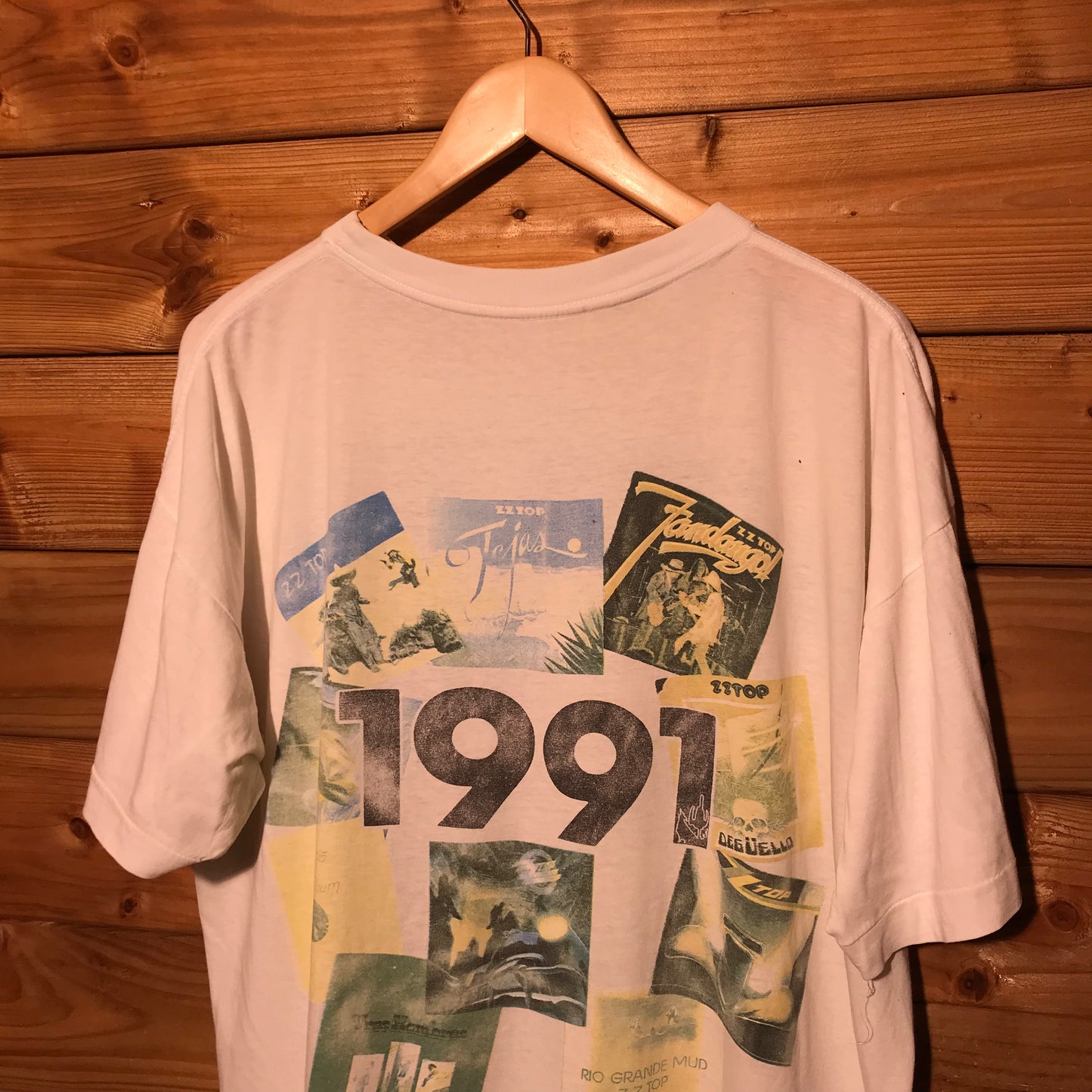 1991 ZZ Top Recycler tour t shirt