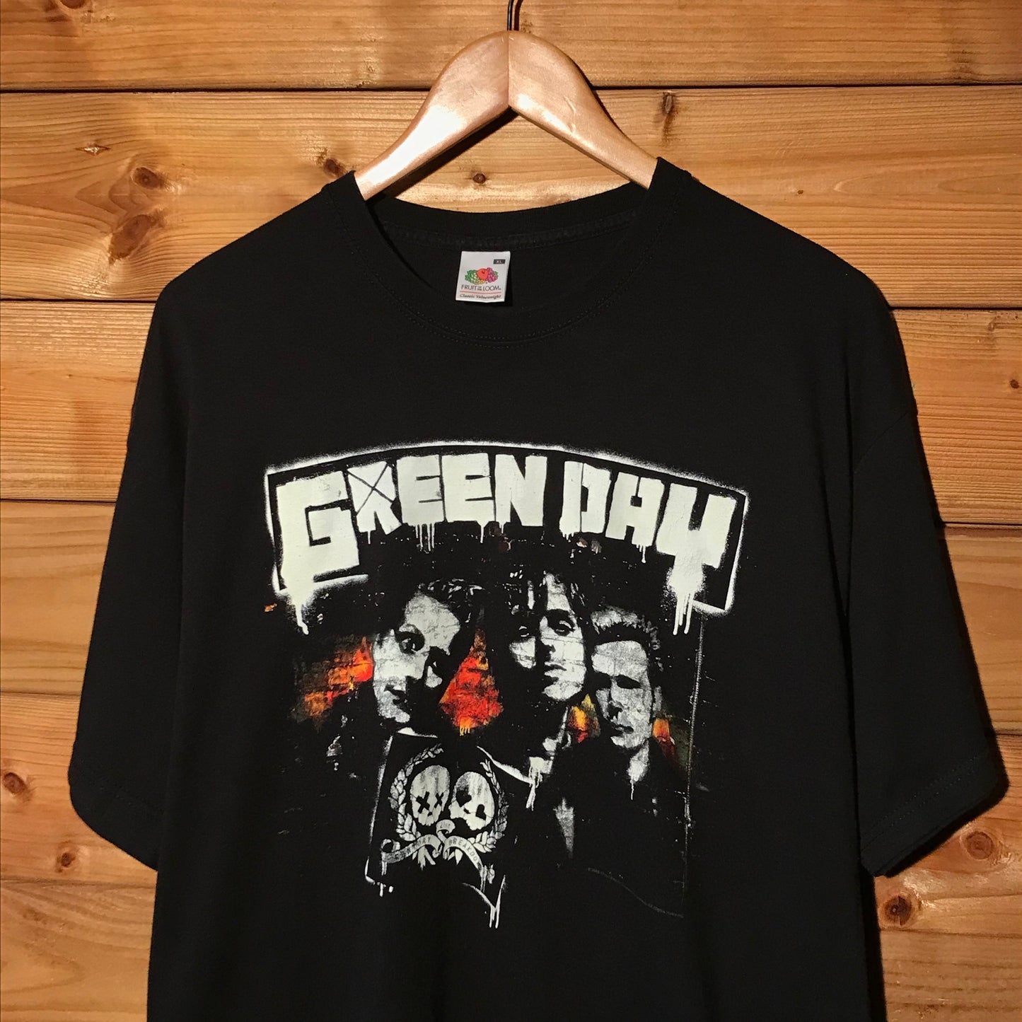 2009 Green Day band t shirt