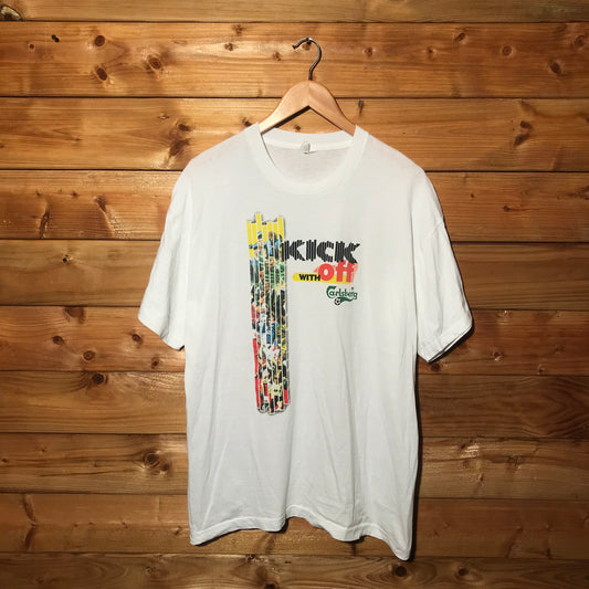 90s Carlsberg Kick Off Football t shirt