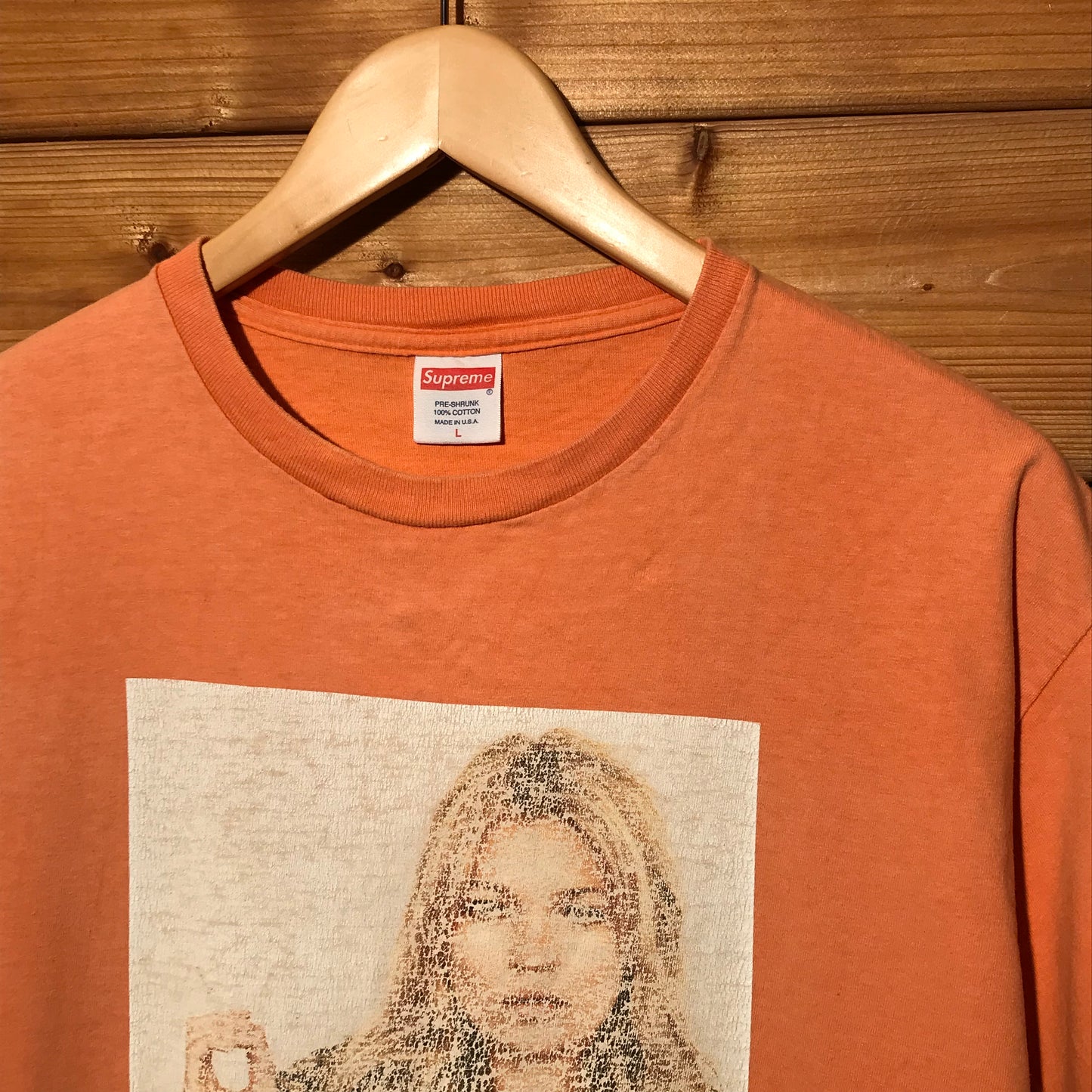 Supreme Kate Moss photo t shirt