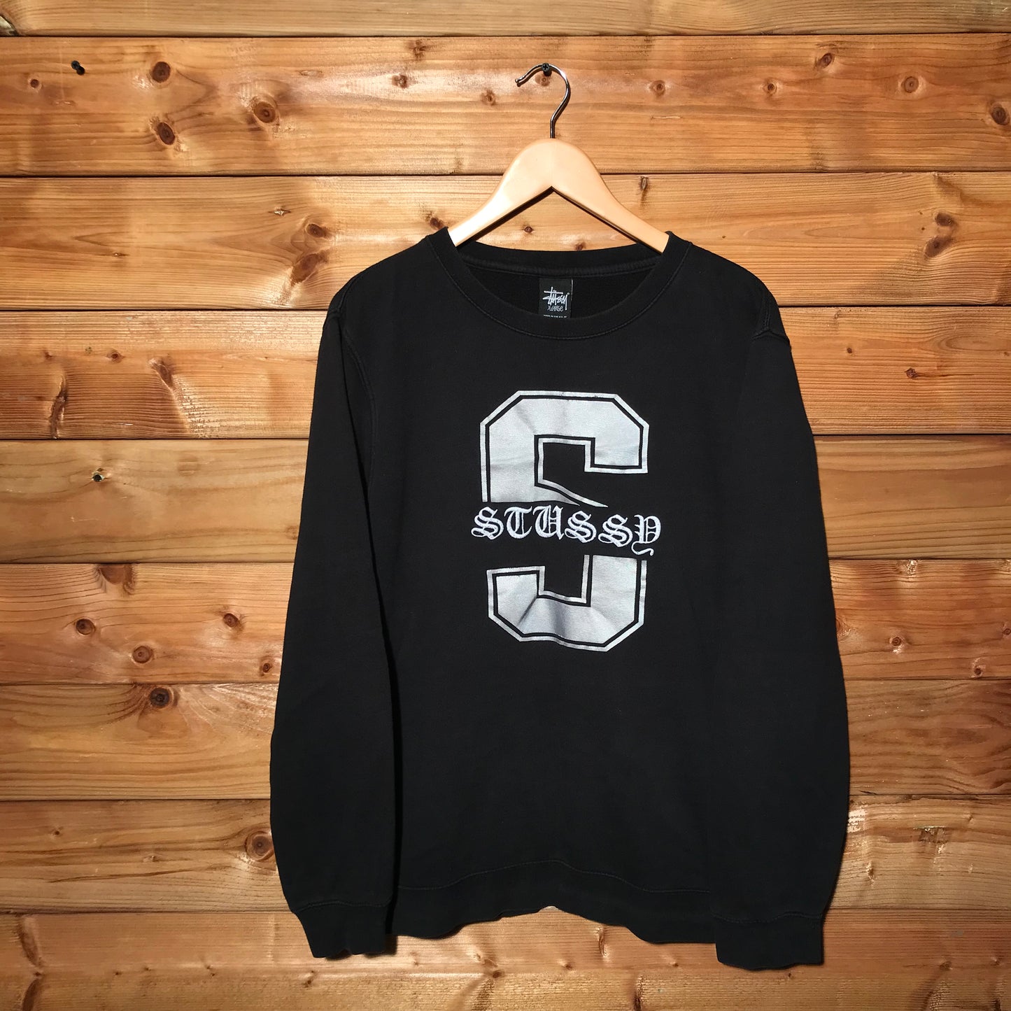 Stüssy Old English Spellout sweatshirt