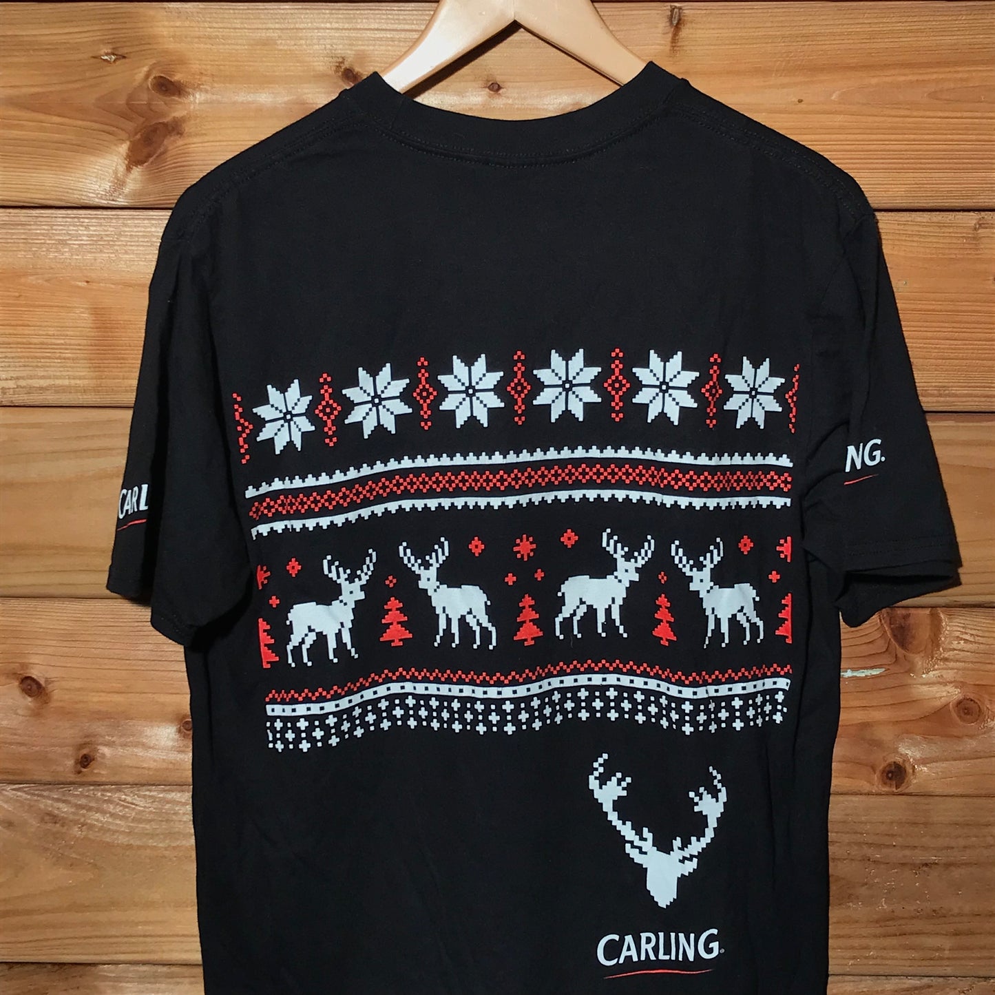 Carling Christmas Promo t shirt