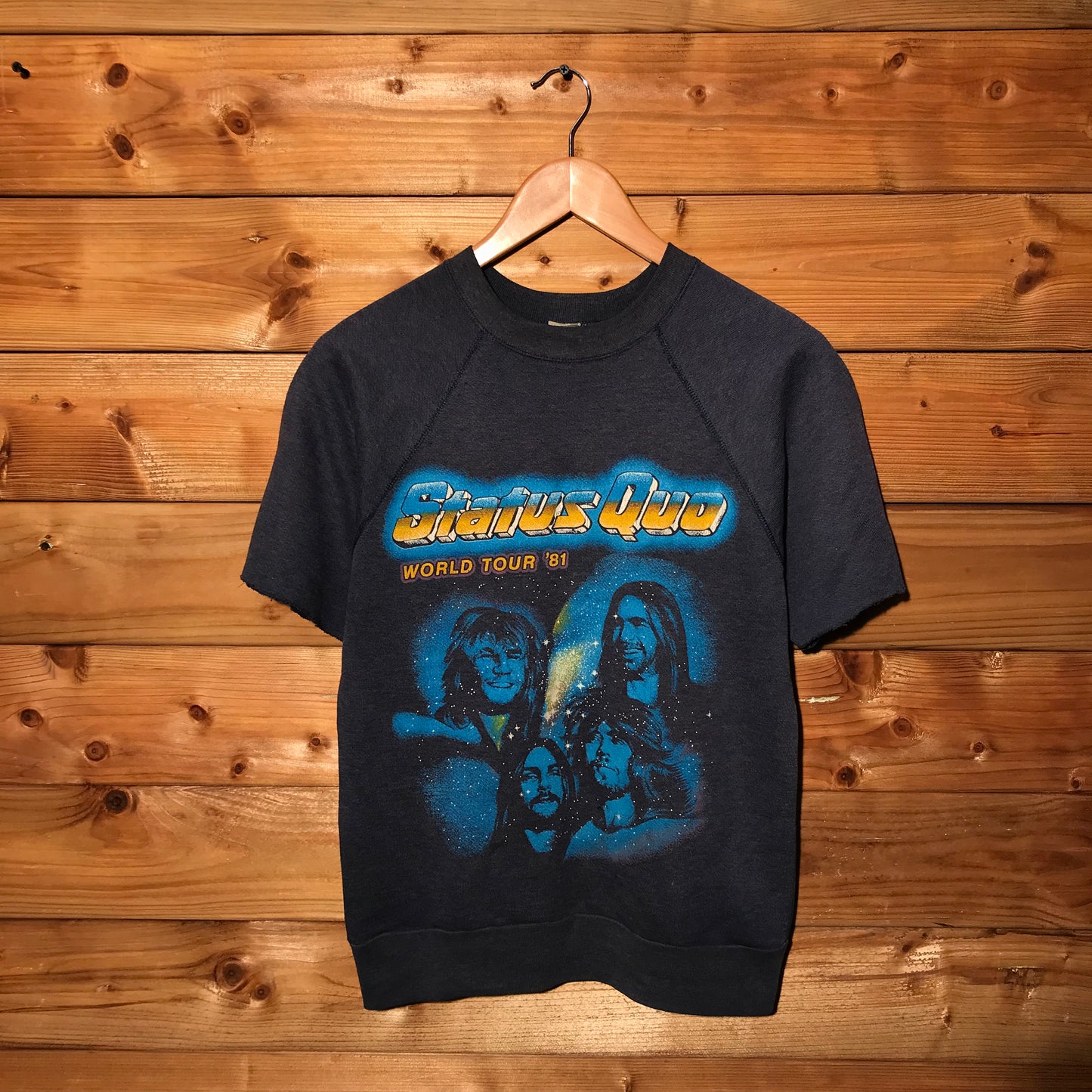 1981 Status Quo world tour sweatshirt