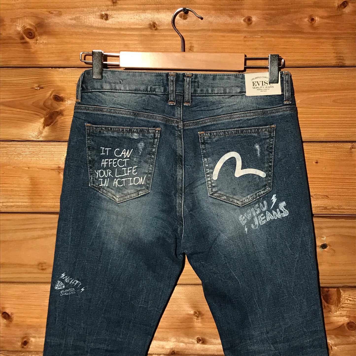 Evisu Mighty denim jeans