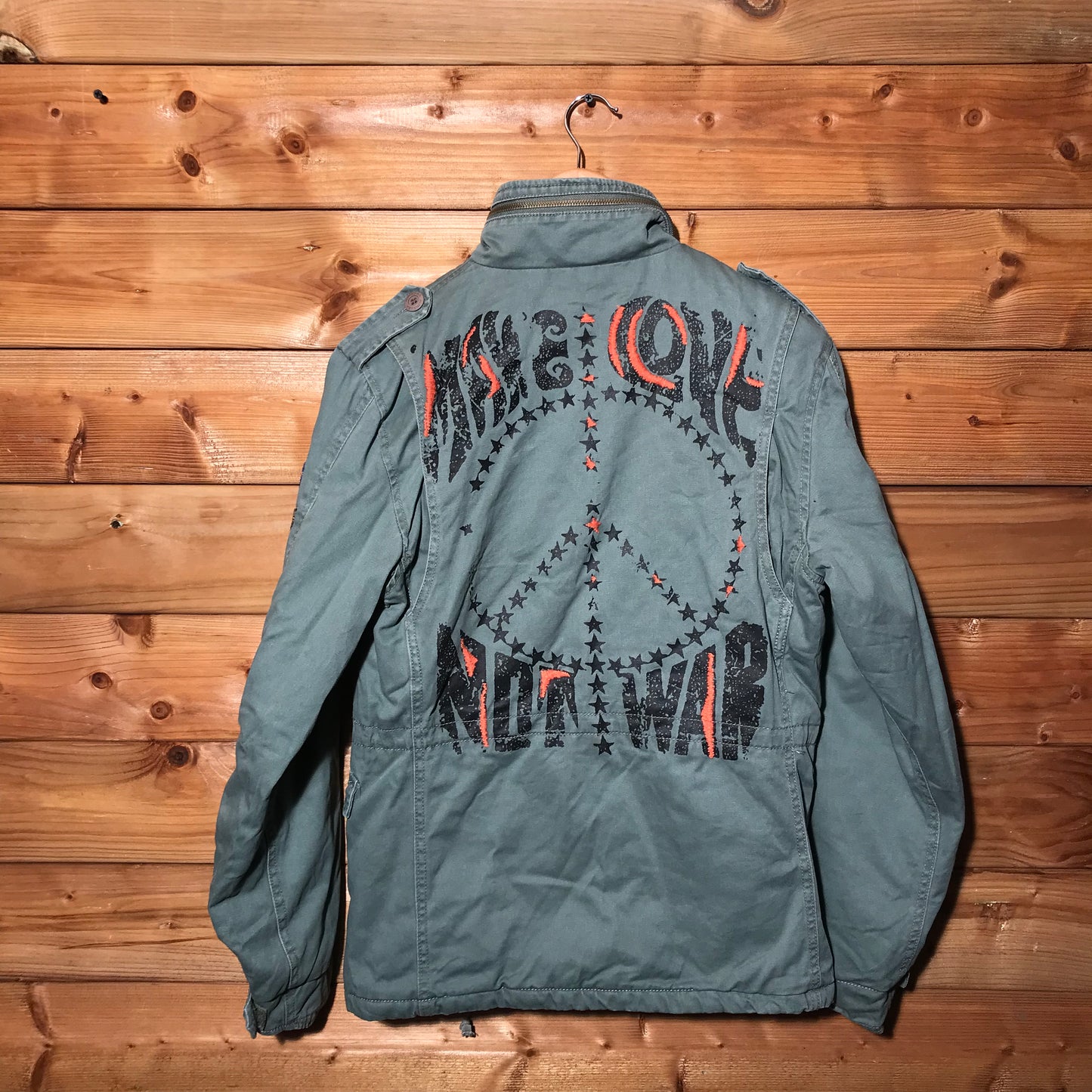 Alpha Industries Love Not War jacket