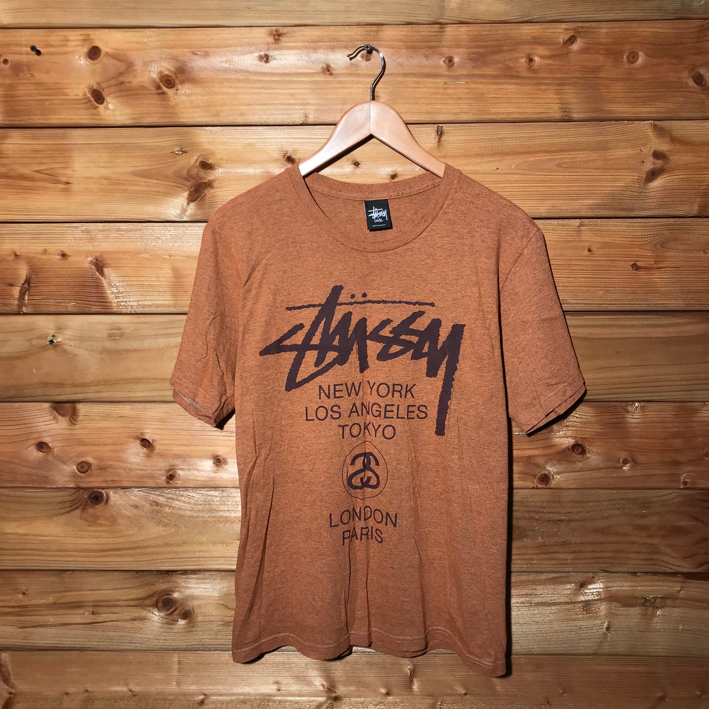 Stüssy World Tours classic t shirt