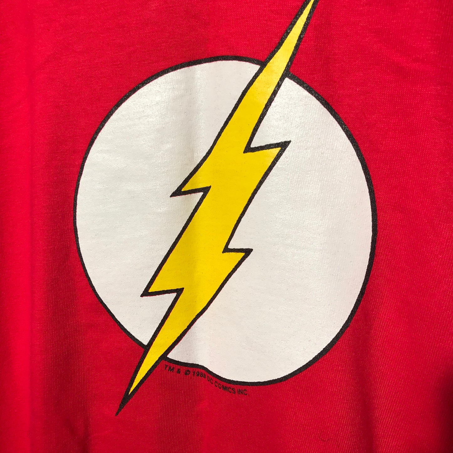 1988 DC Comics The Flash long sleeve t shirt