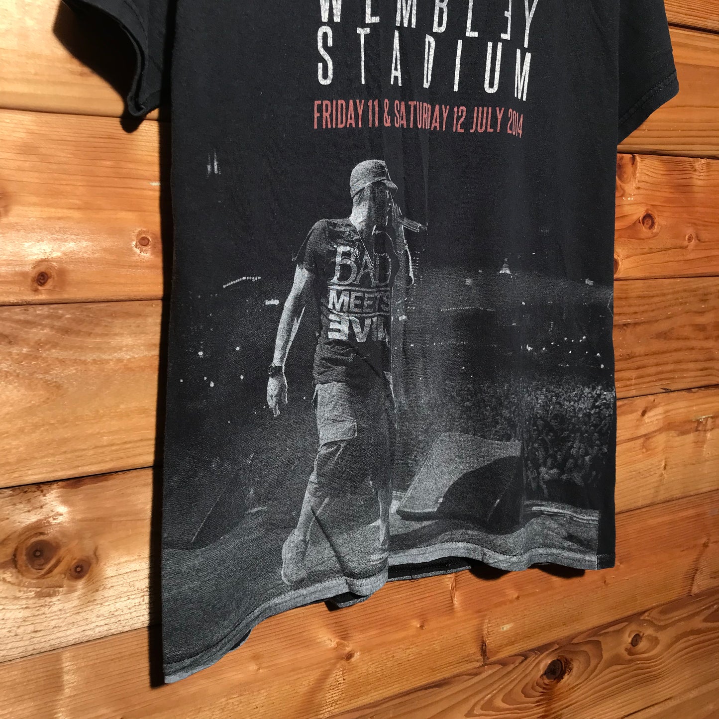 2014 Eminem Wembley Stadium Concert t shirt