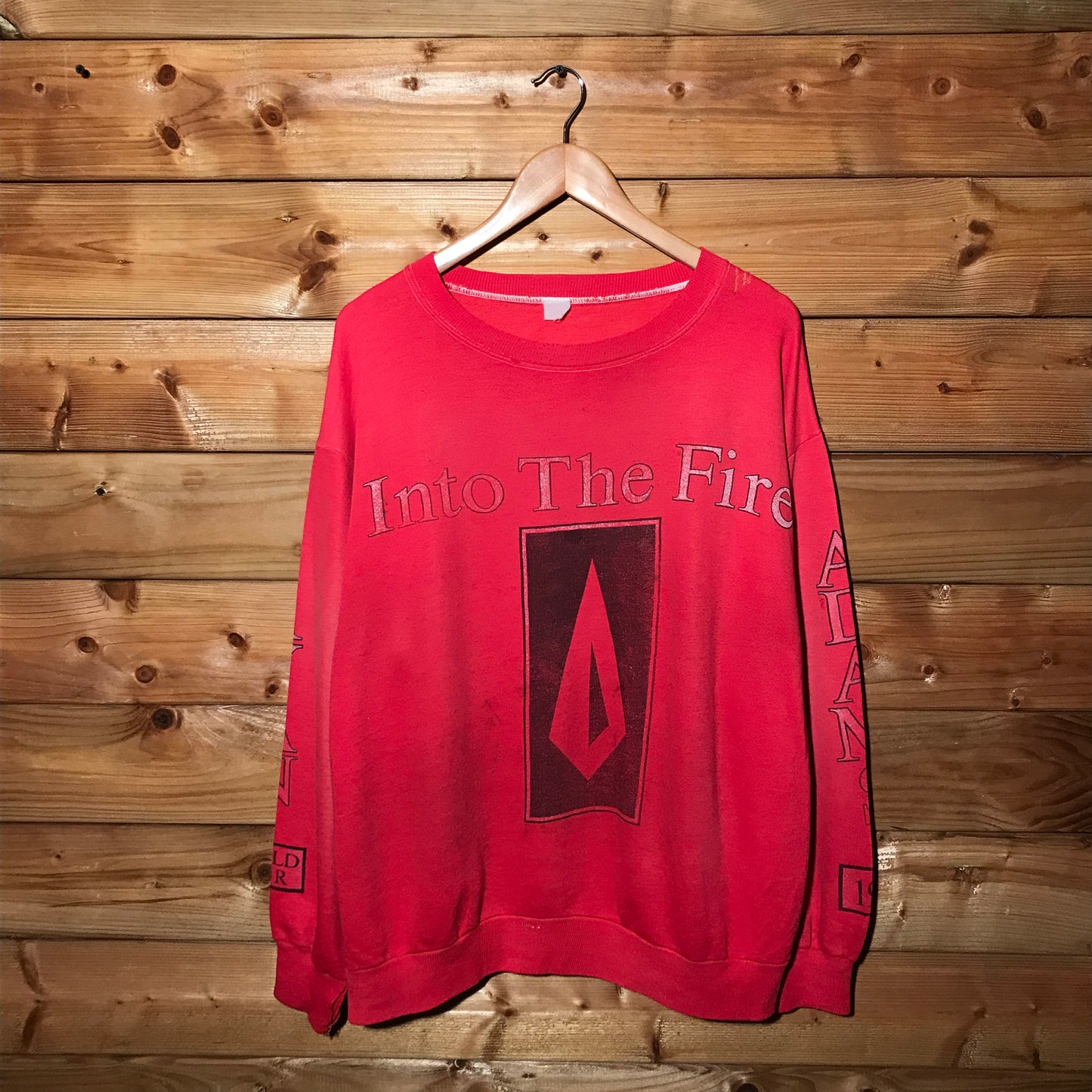 1987 Bryan Adams Into The Fire World tour sweatshirt