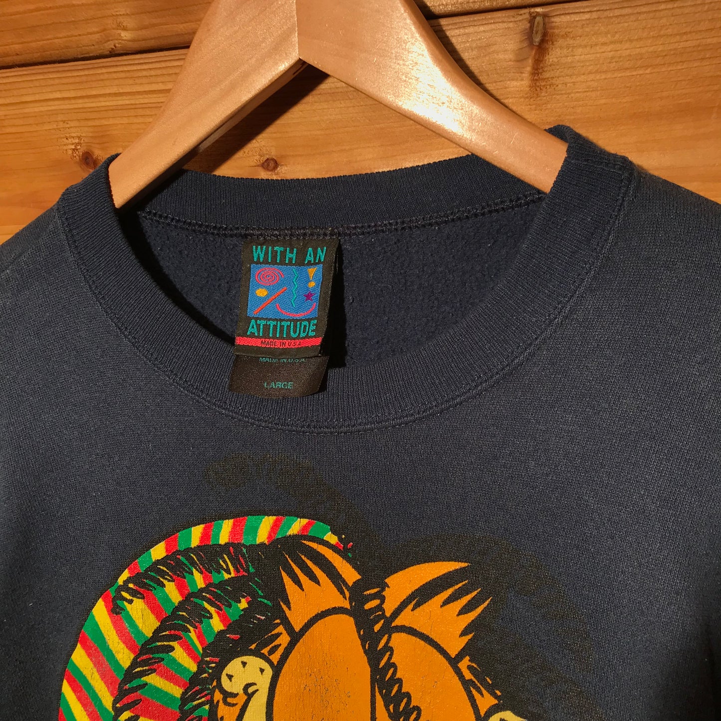 1978 Garfield and Odie Rasta sweatshirt