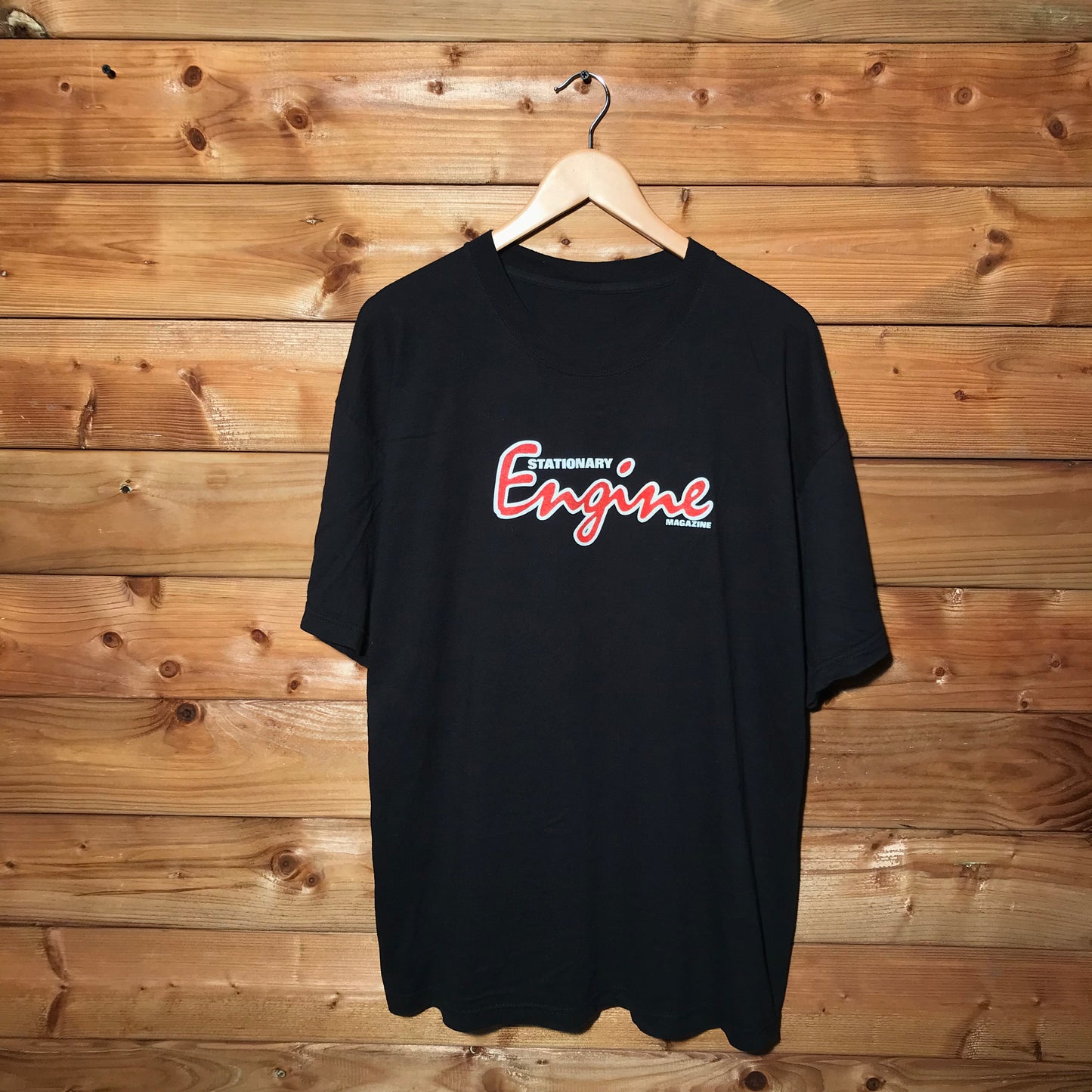 Stationary Engine Magazine Promo t shirt