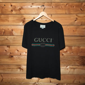 Gucci Belt Spellout t shirt