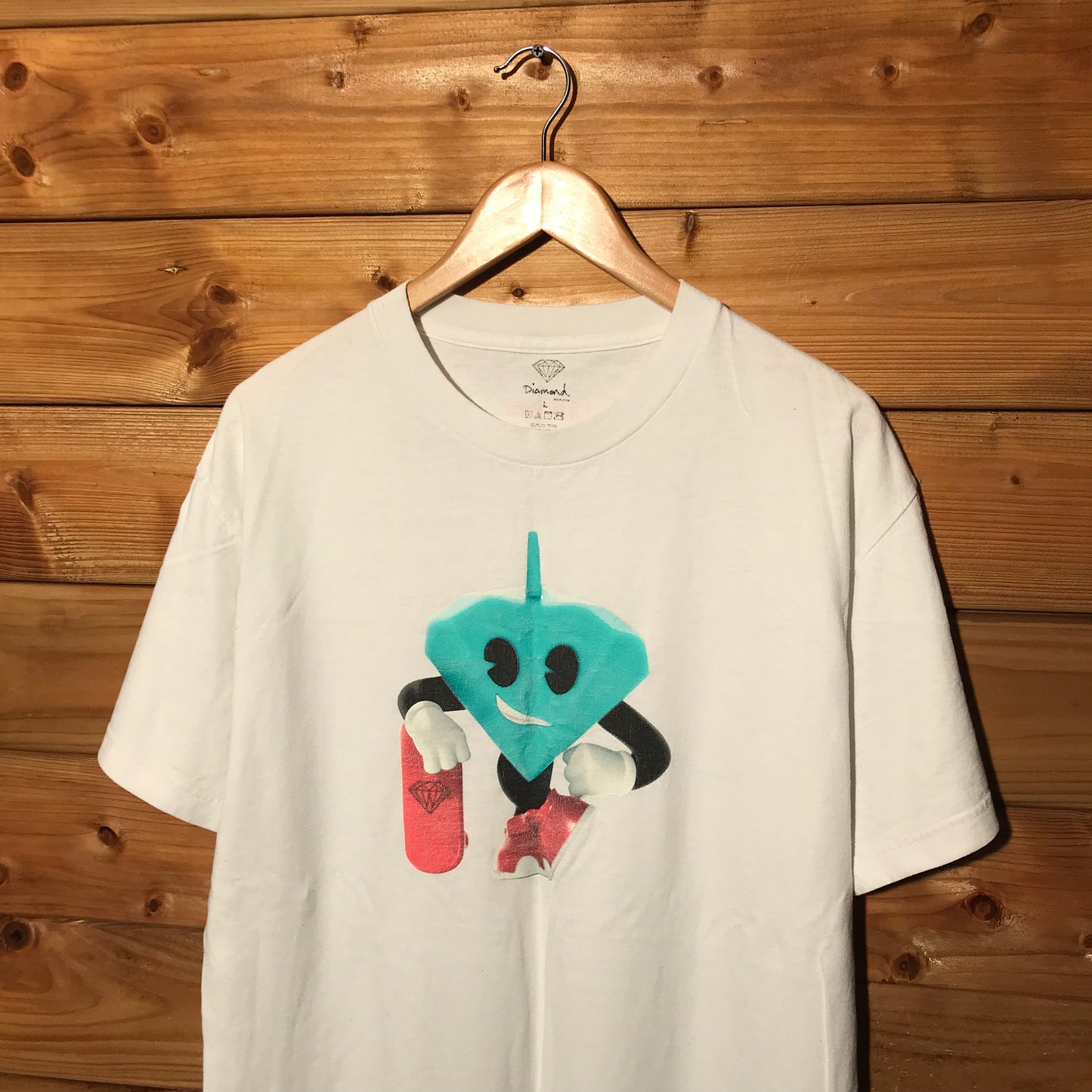 Diamond Supply Co x Kidrobot t shirt