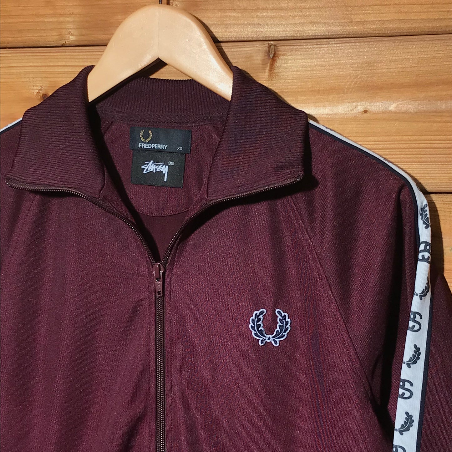 2015 Stüssy x Fred Perry track jacket