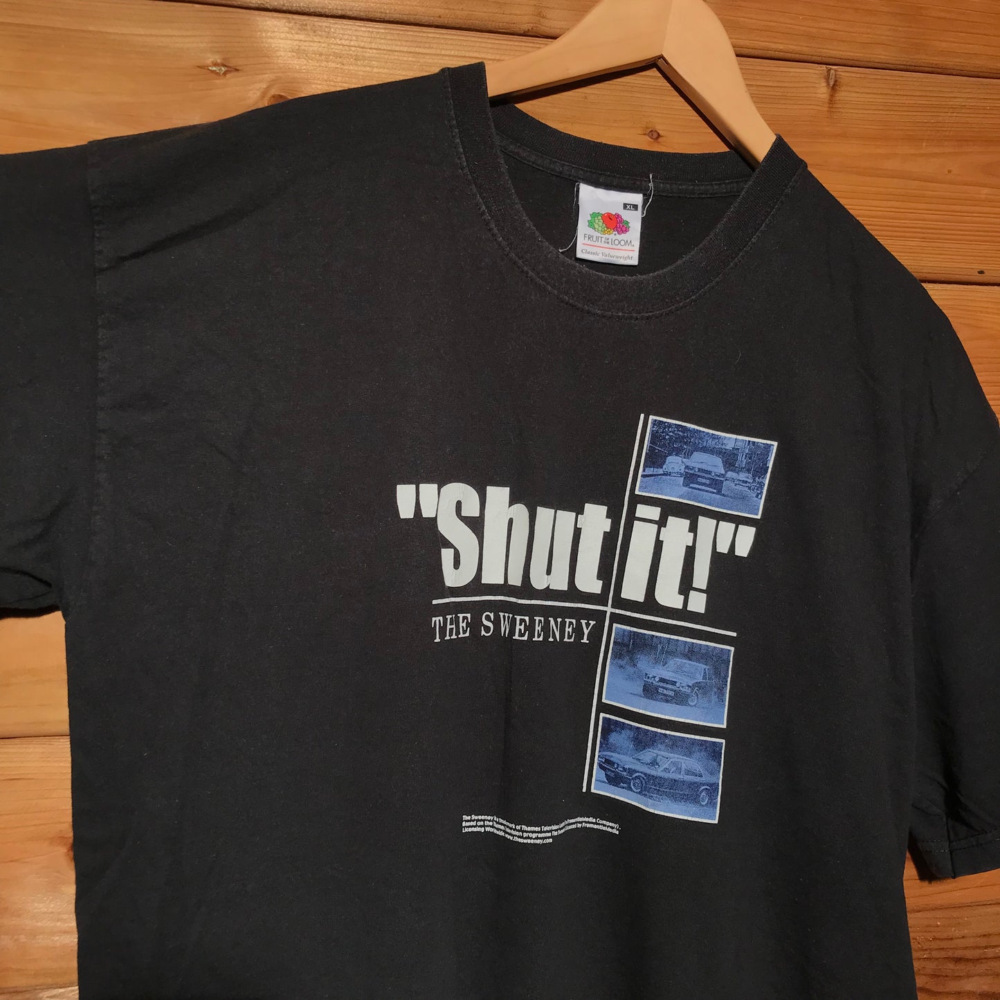 The Sweeney Promo Shut It t shirt