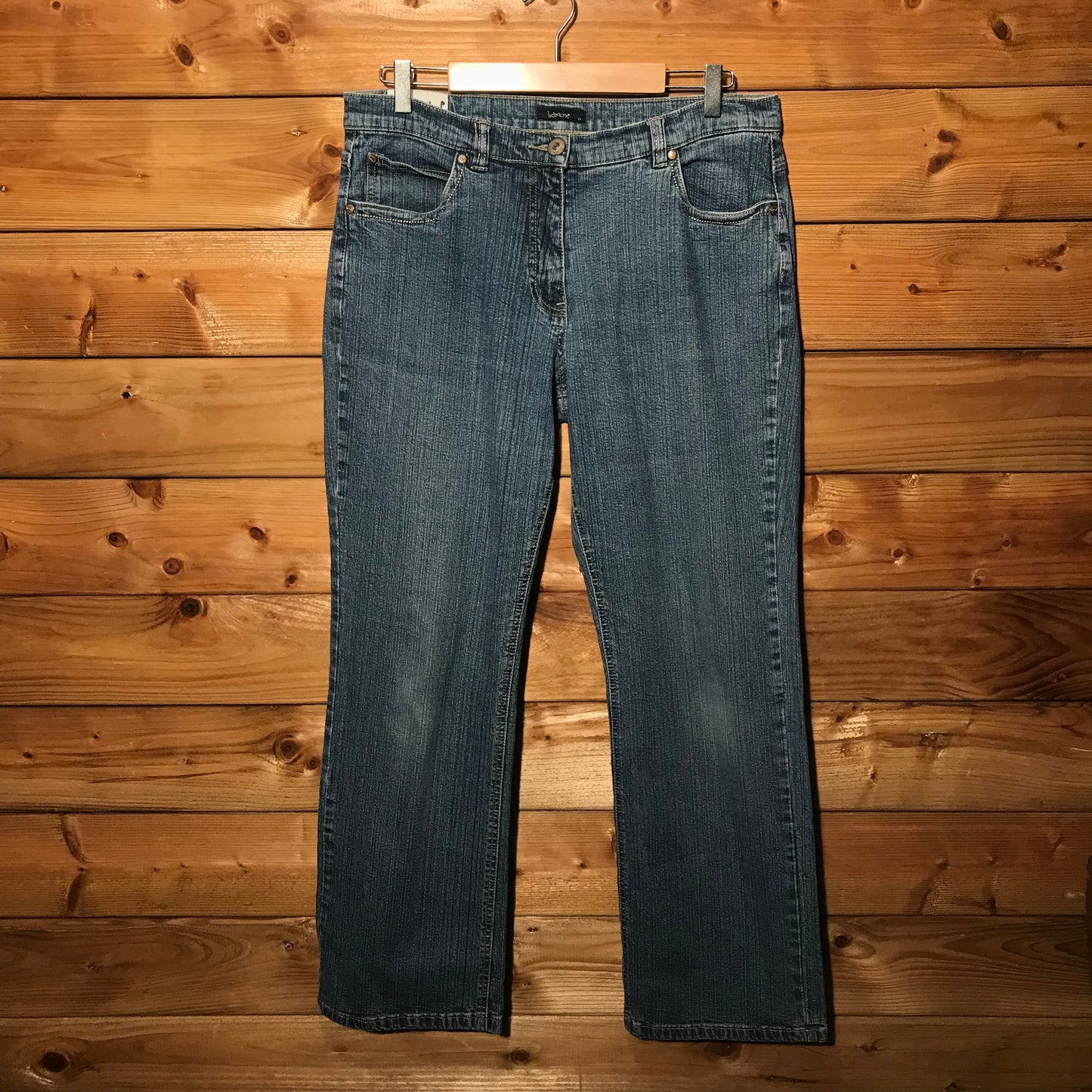 Intown Wavy pocket denim jeans