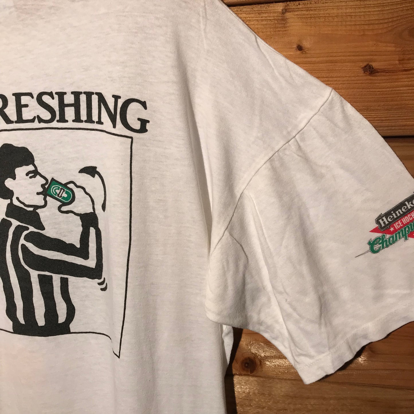 90s Heineken Ice Hockey Championships Promo t shirt