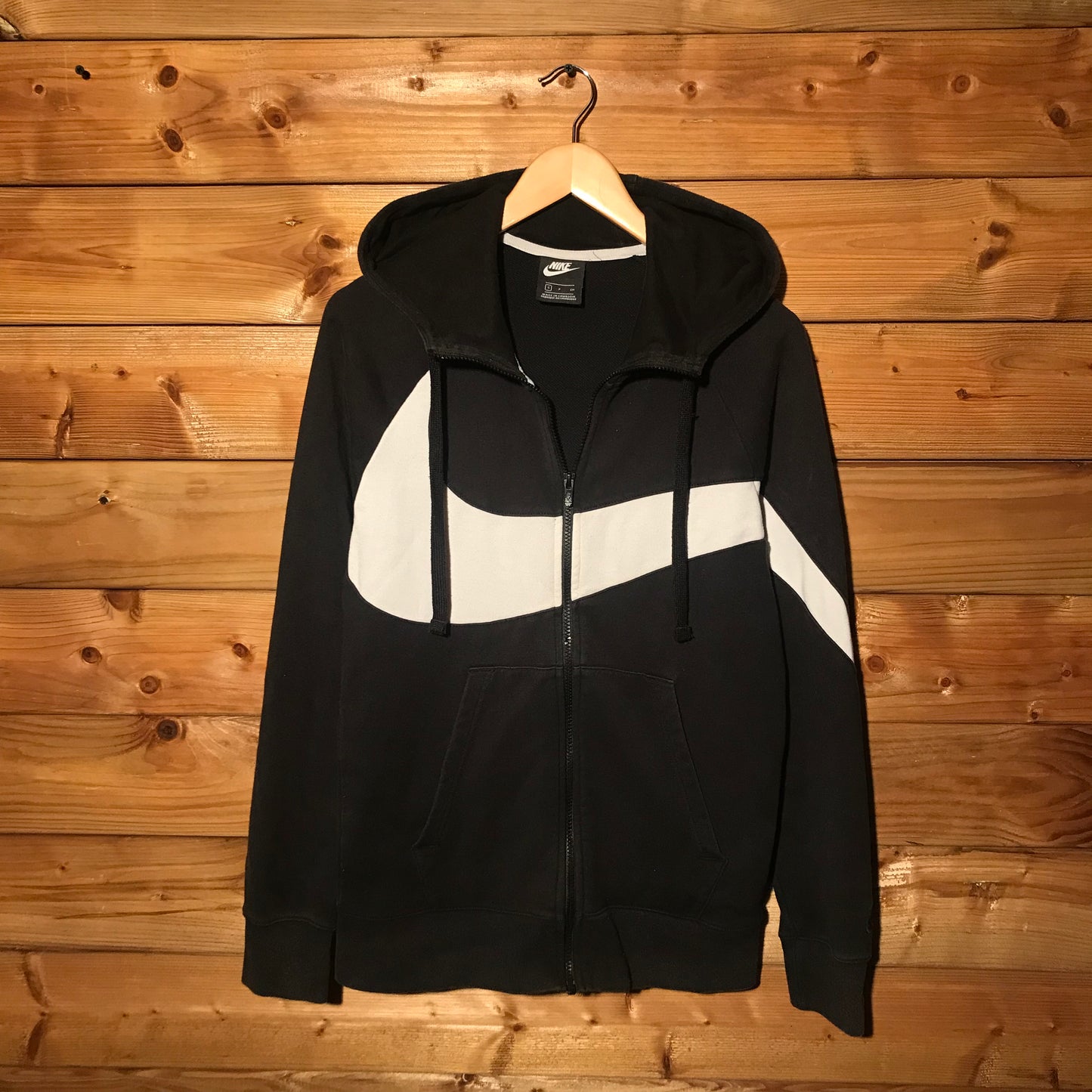 Nike Swoosh zip up hoodie