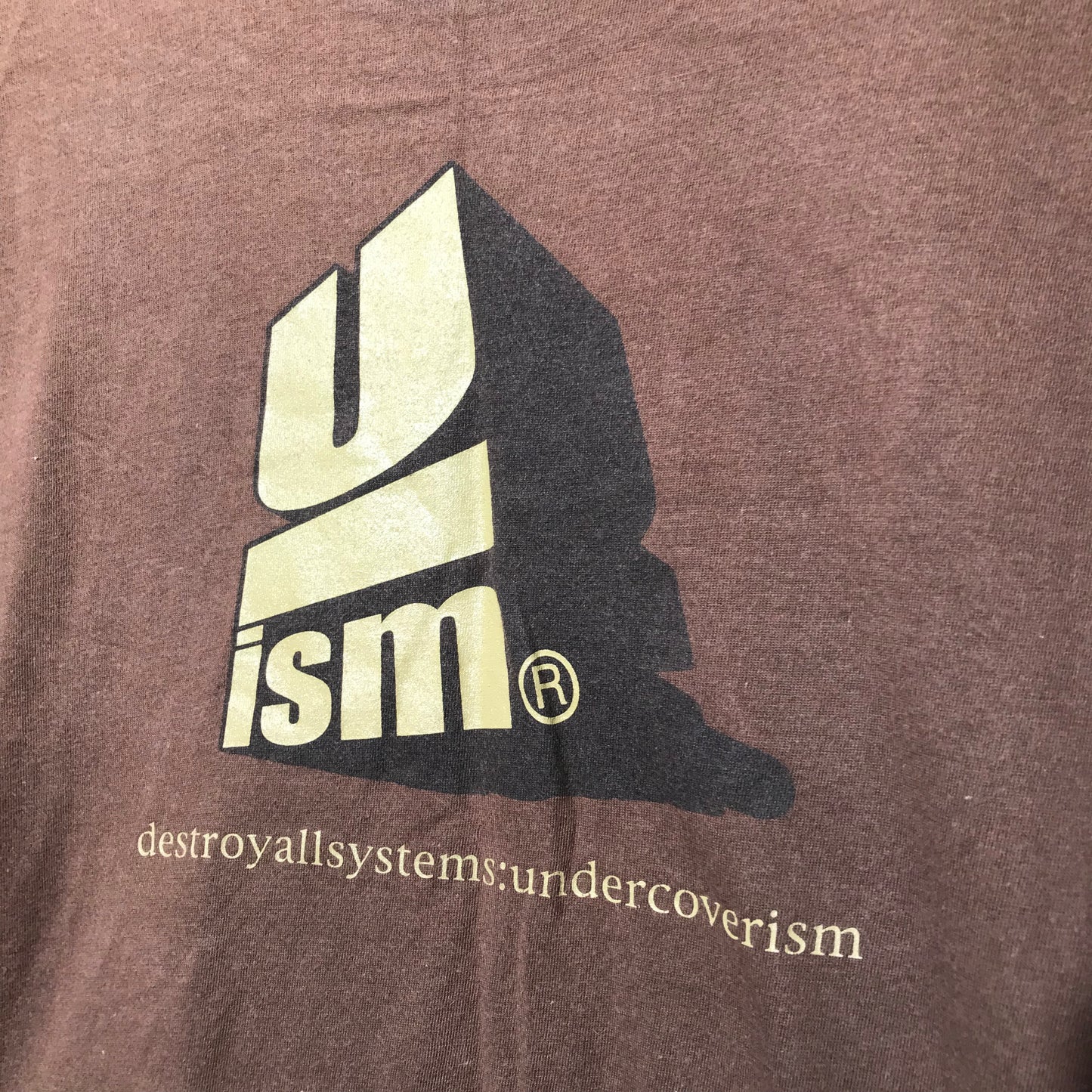 2001 Undercover Destroyallsystems t shirt