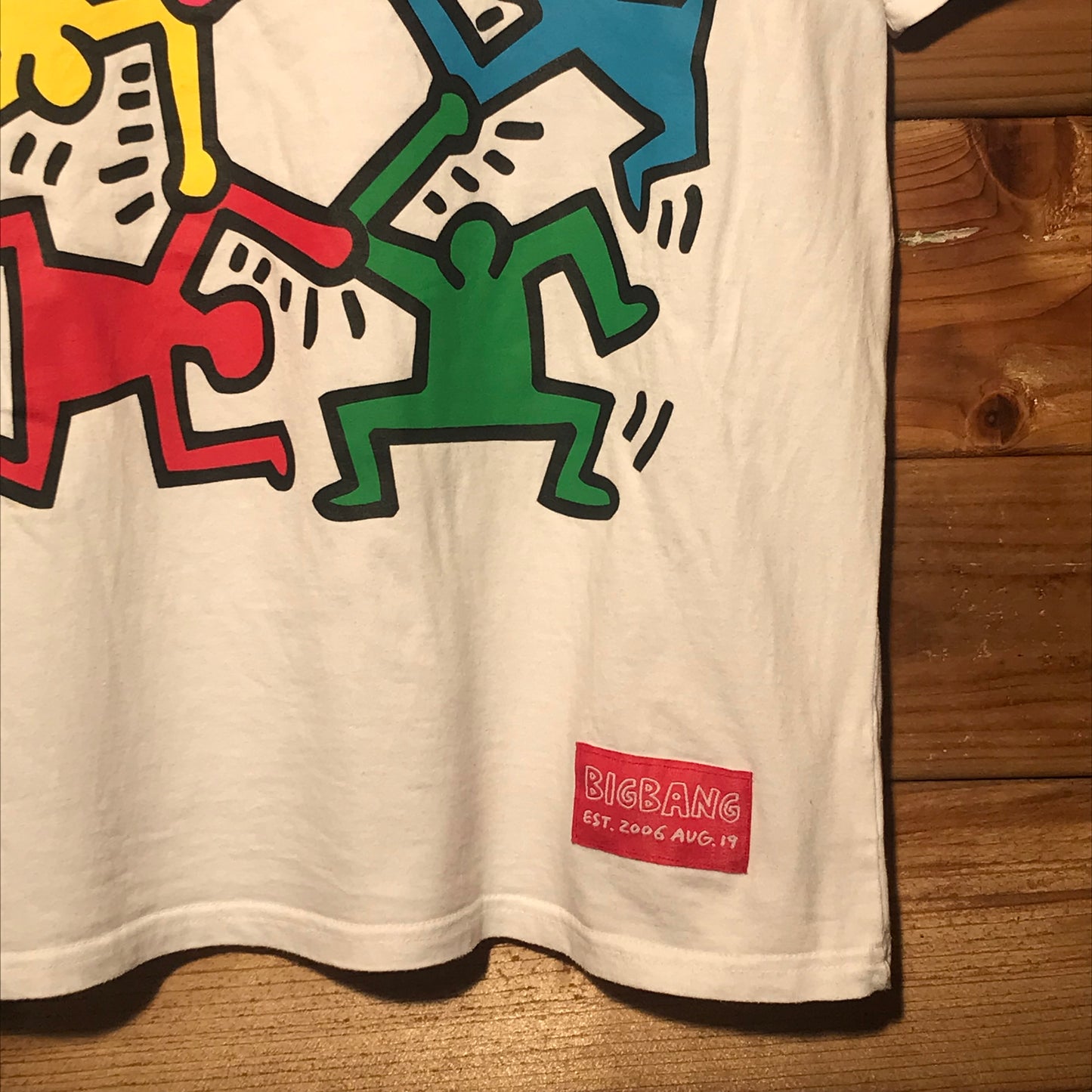 2006 Keith Haring x BigBang Japan Dome Tour t shirt