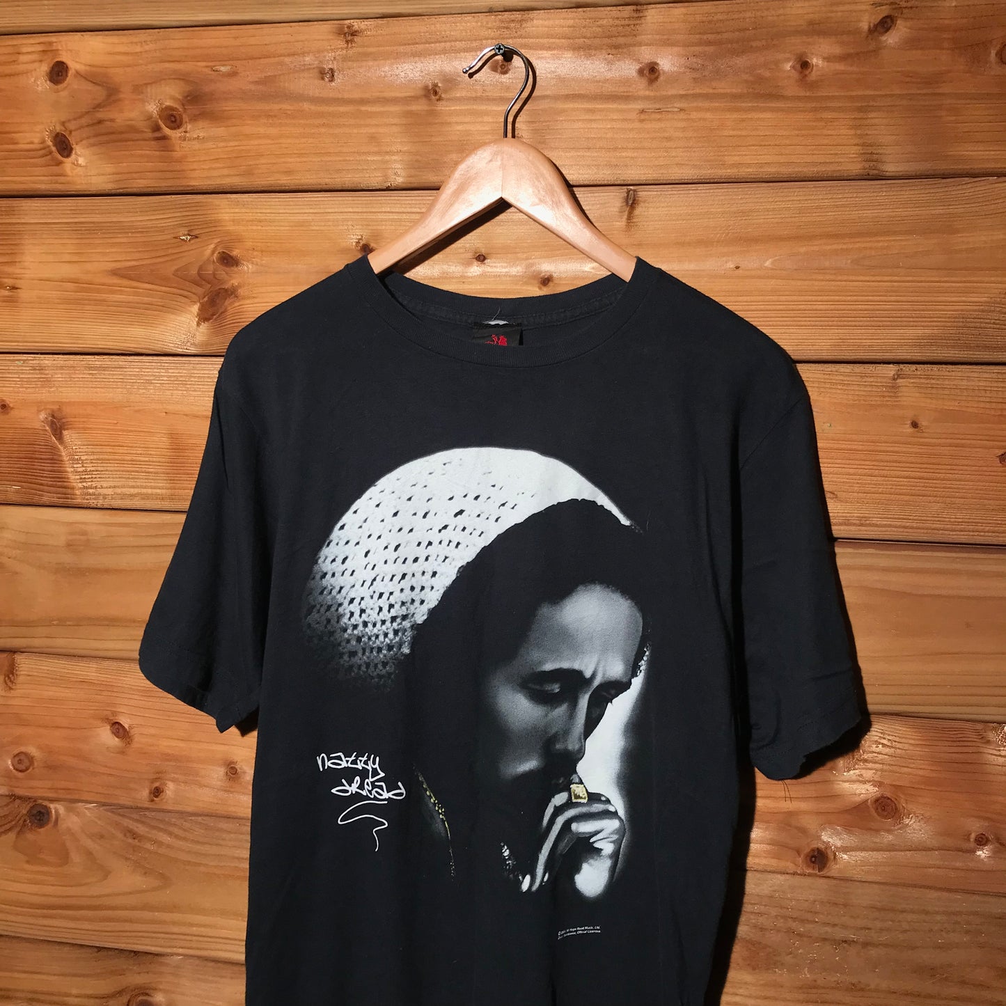 2004 Zion Rootswear Bob Marley Natty Dread t shirt