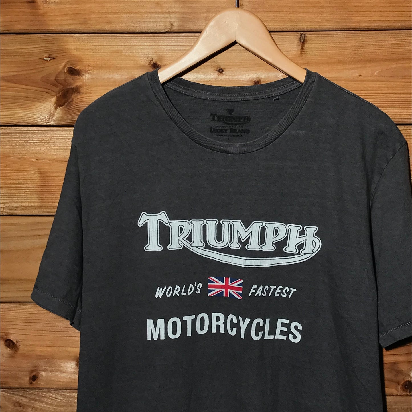 Triumph Motorcycles Spellout t shirt