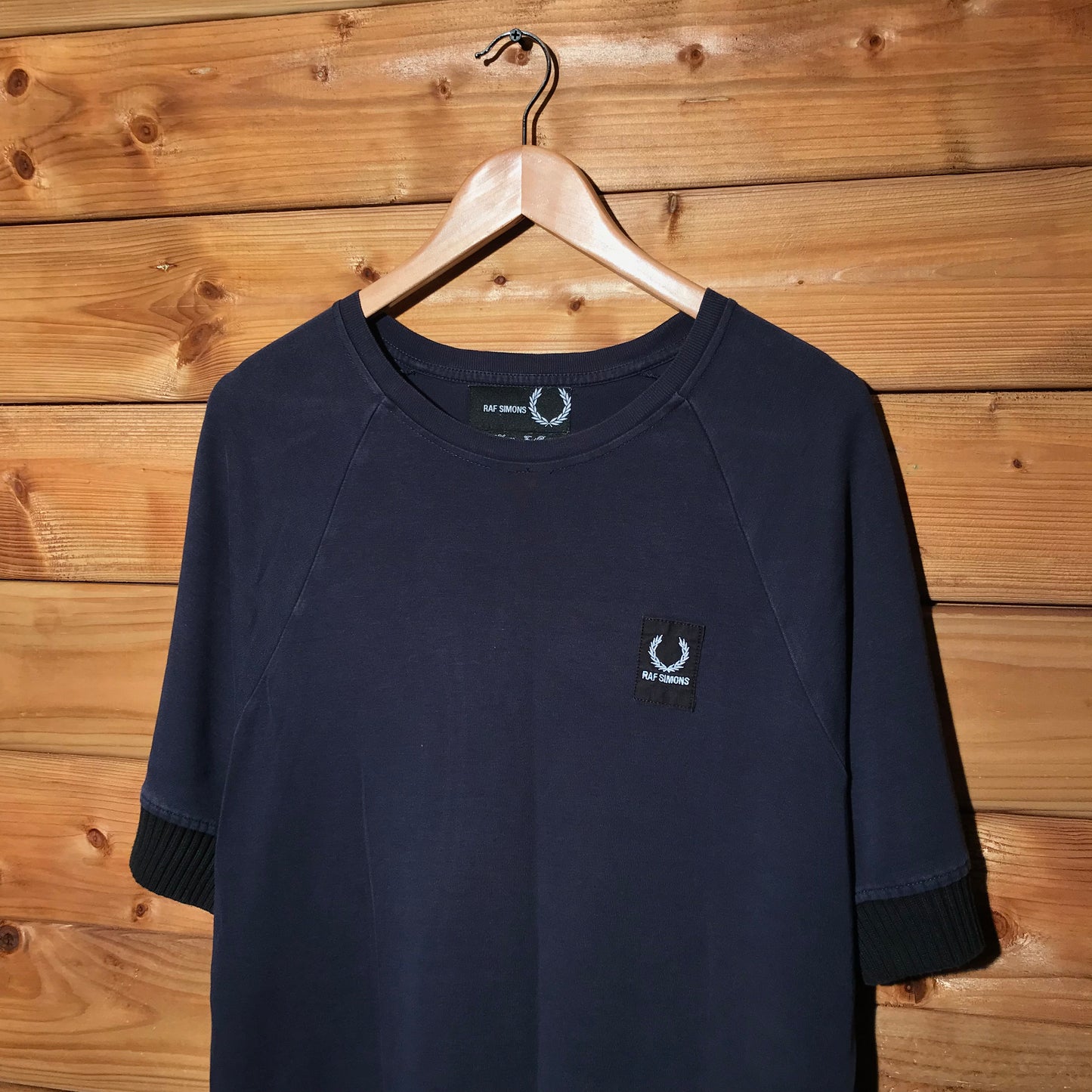 Fred Perry x Raf Simons sweatshirt style t shirt