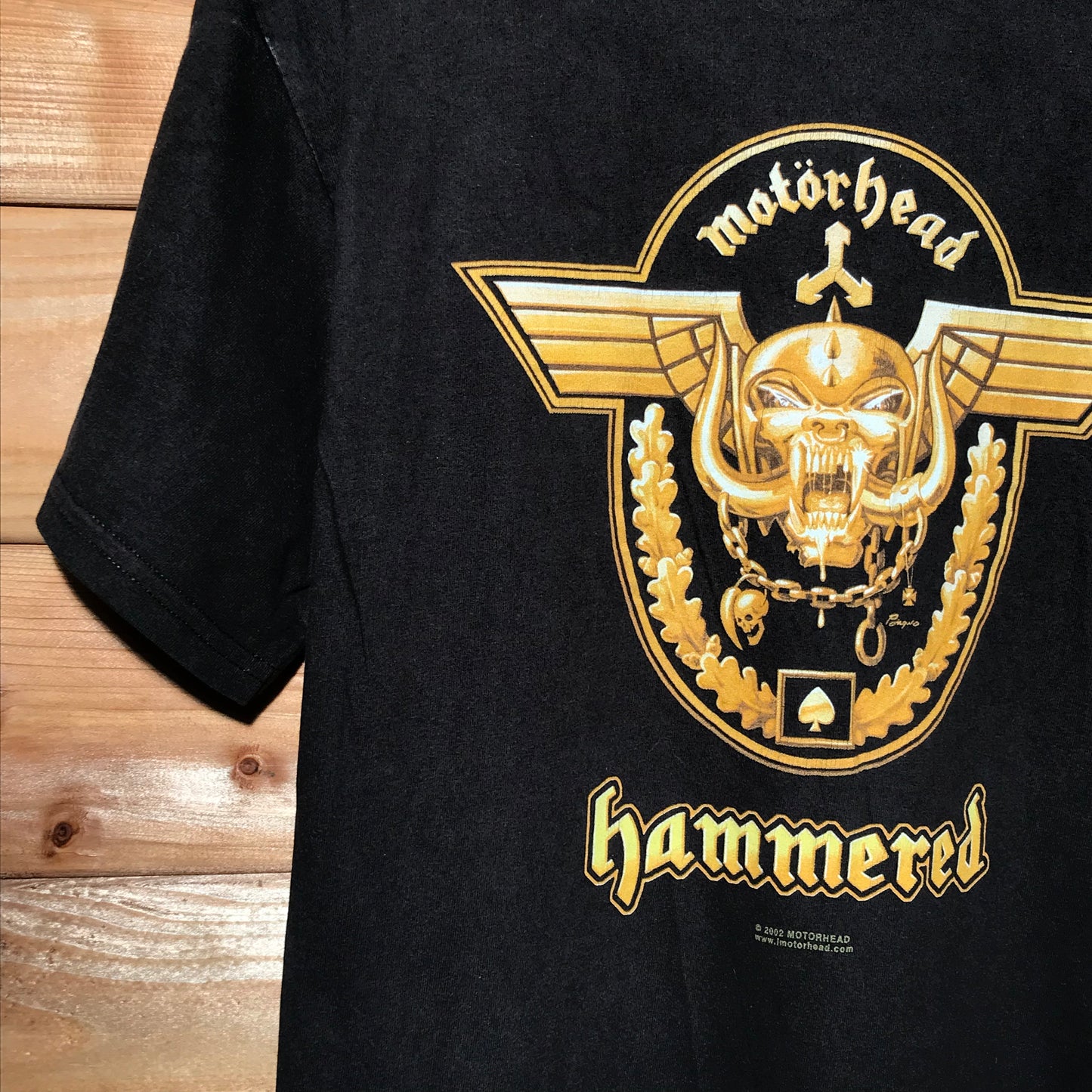 2002 Motörhead Hammered t shirt