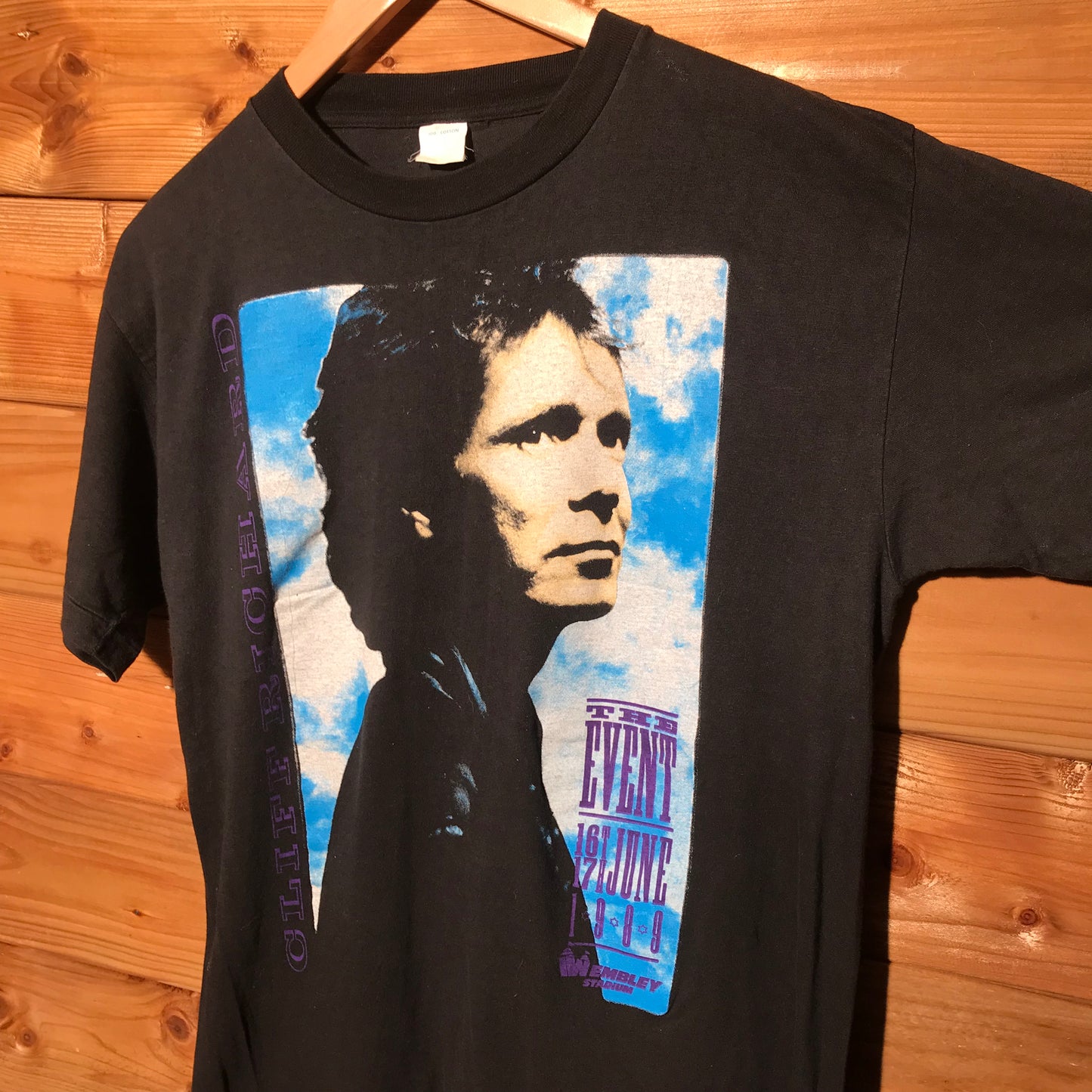 1989 Cliff Richard The Event Wembley Stadium t shirt